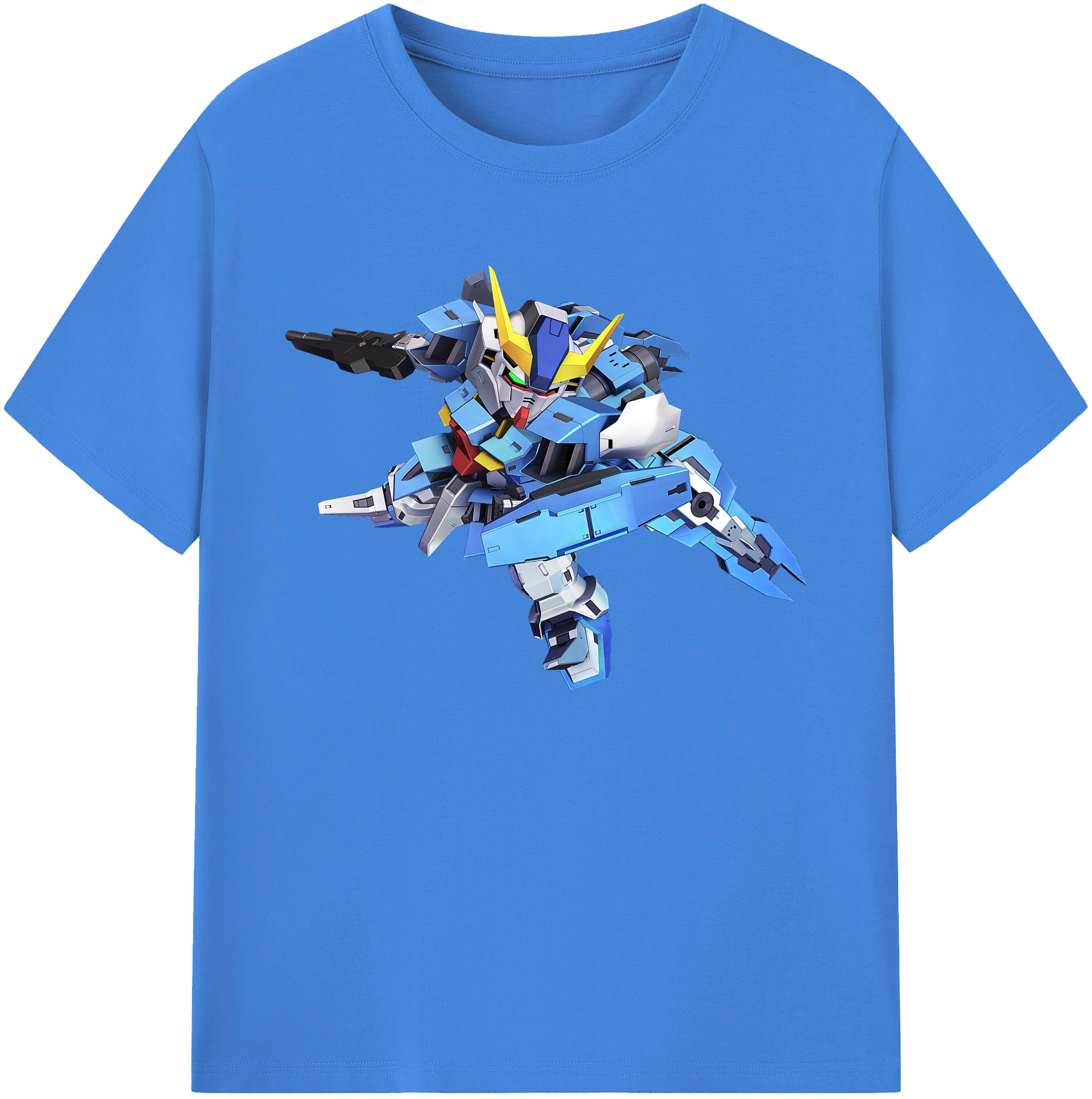 （画像用） 機動戦士ガンダム Mobile Suit Gundam 綿100％ メンズ半袖Tシャツ｜肌触りやわらか＆通気性