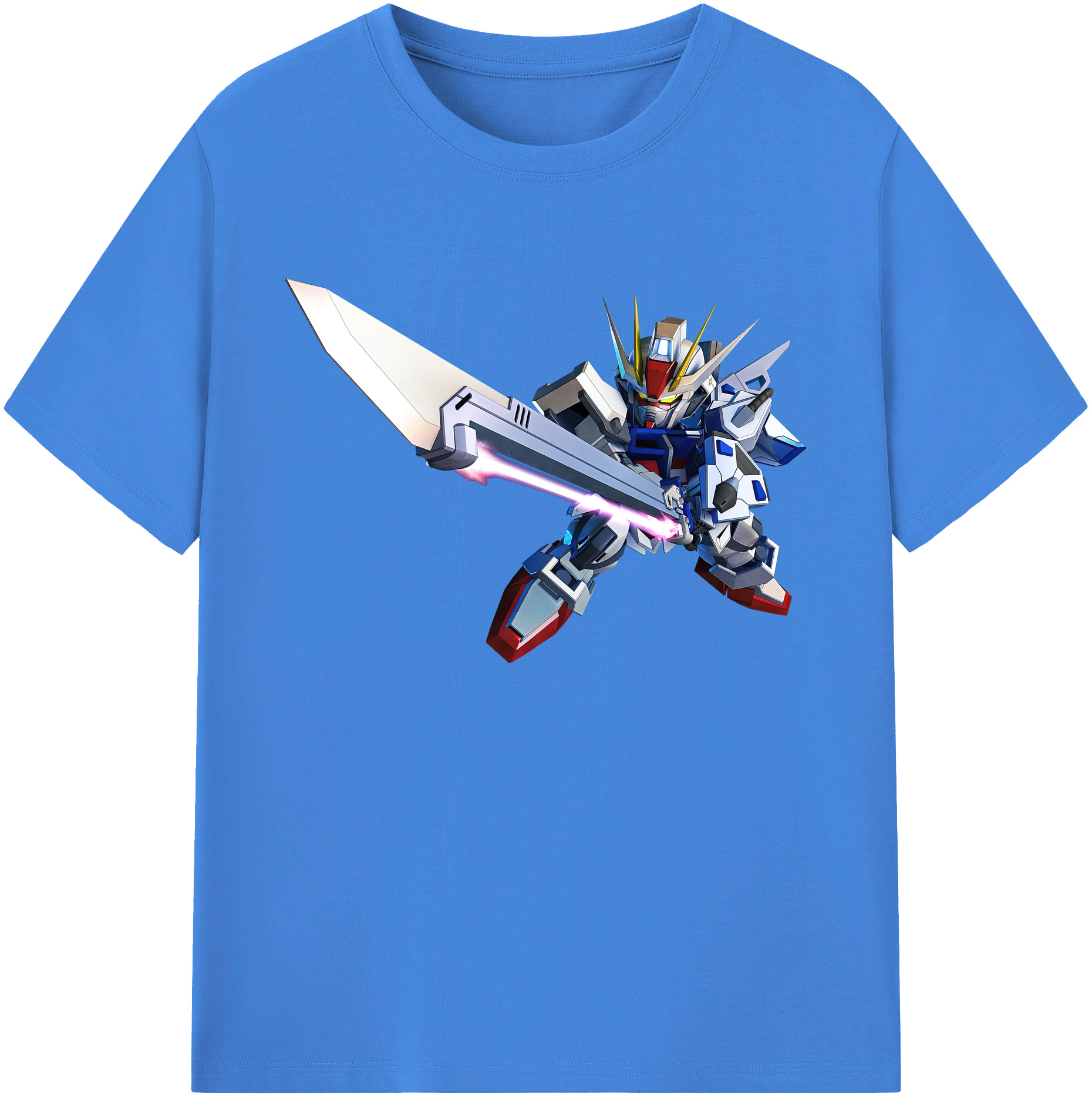 （画像用） 機動戦士ガンダム Mobile Suit Gundam 綿100％ メンズ半袖Tシャツ｜肌触りやわらか＆通気性