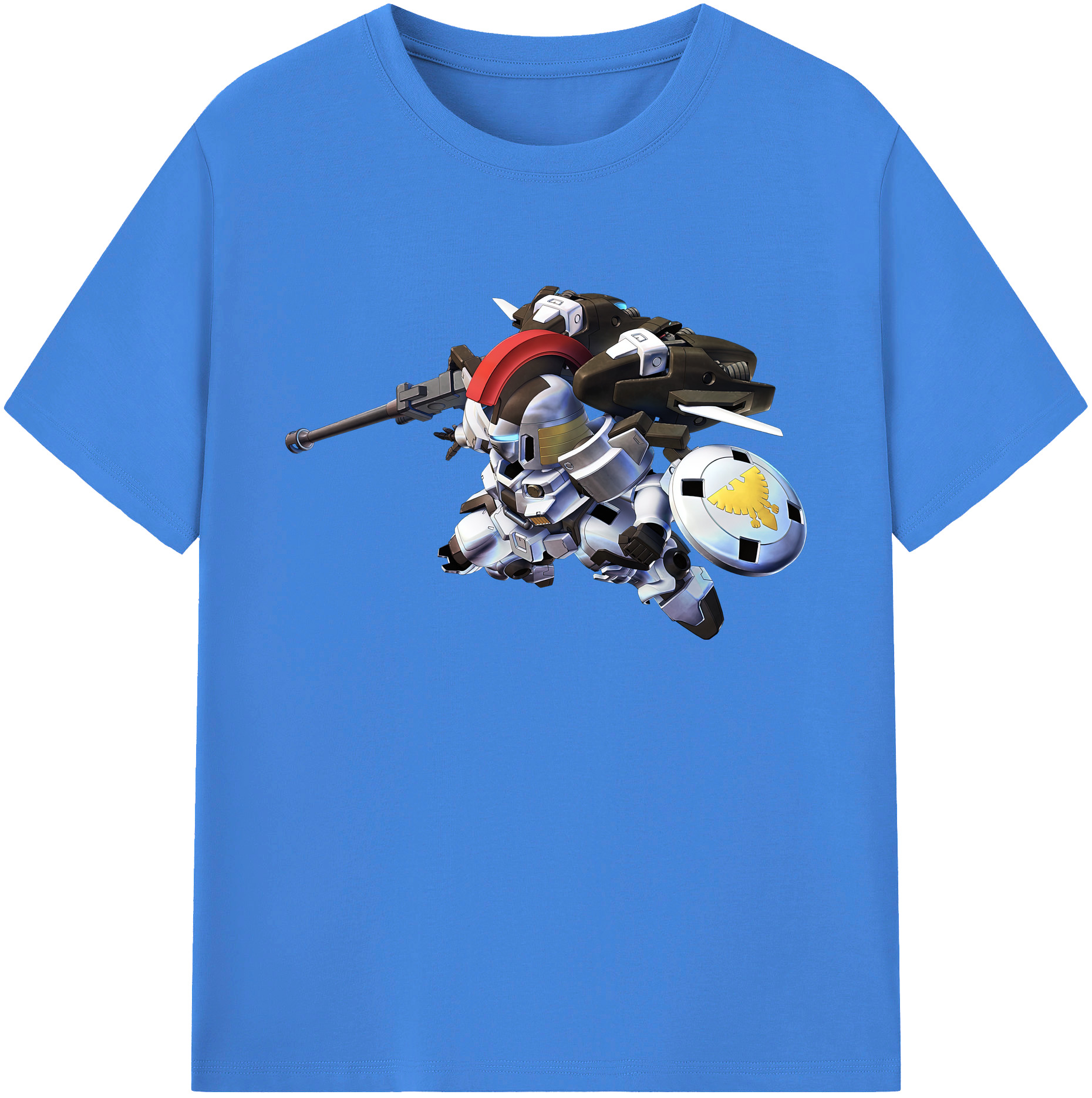 （画像用） 機動戦士ガンダム Mobile Suit Gundam 綿100％ メンズ半袖Tシャツ｜肌触りやわらか＆通気性