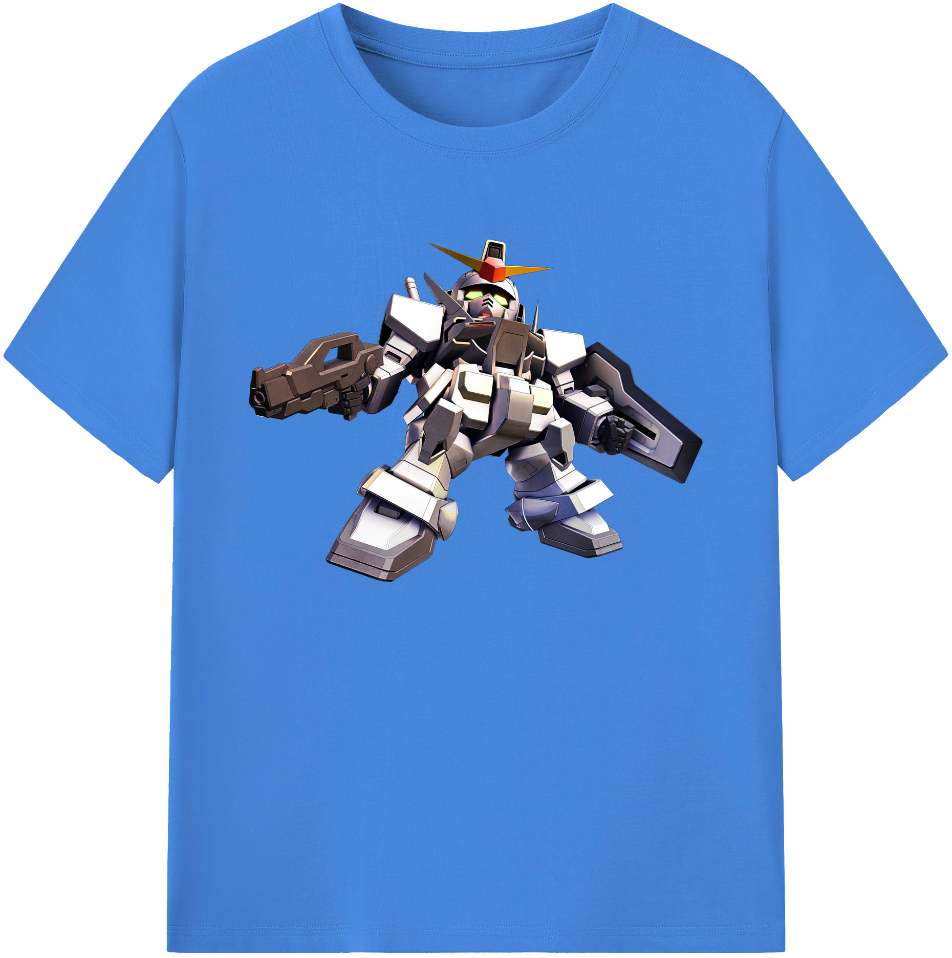 （画像用） 機動戦士ガンダム Mobile Suit Gundam 綿100％ メンズ半袖Tシャツ｜肌触りやわらか＆通気性