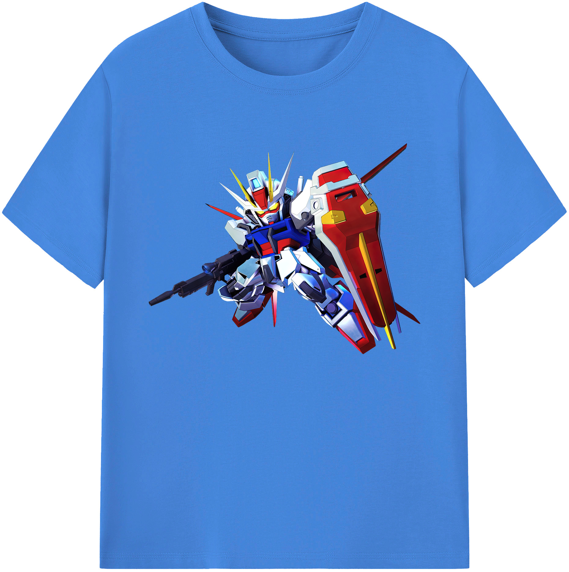 （画像用） 機動戦士ガンダム Mobile Suit Gundam 綿100％ メンズ半袖Tシャツ｜肌触りやわらか＆通気性