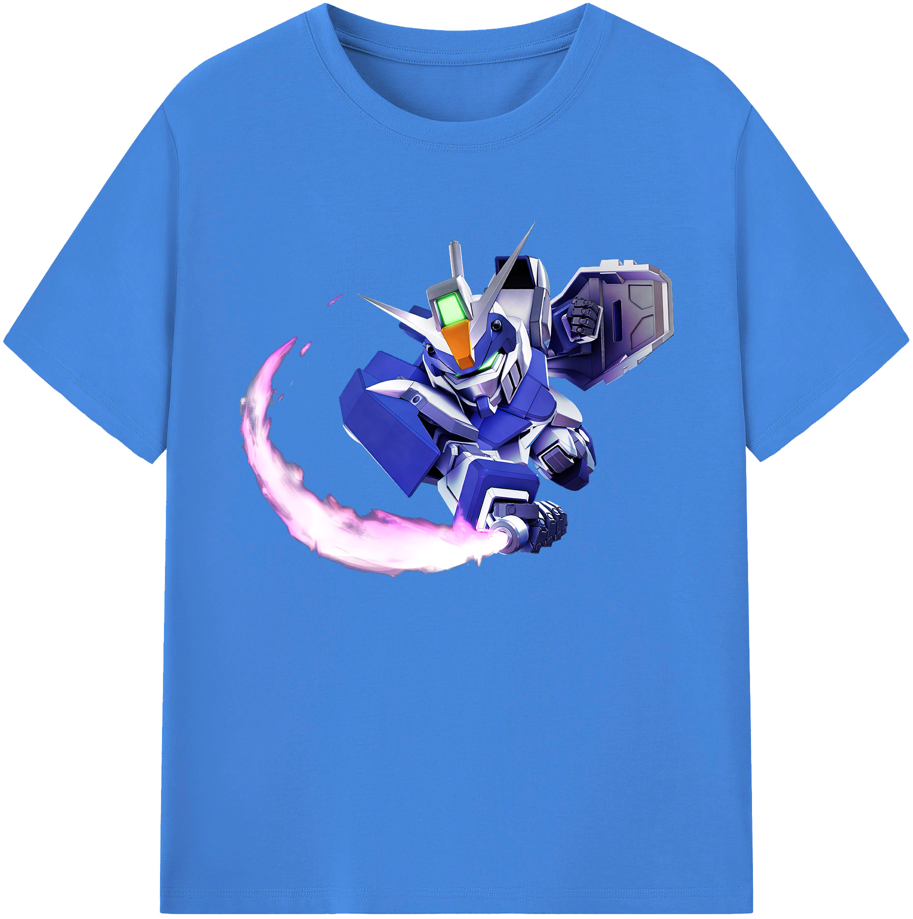 （画像用） 機動戦士ガンダム Mobile Suit Gundam 綿100％ メンズ半袖Tシャツ｜肌触りやわらか＆通気性