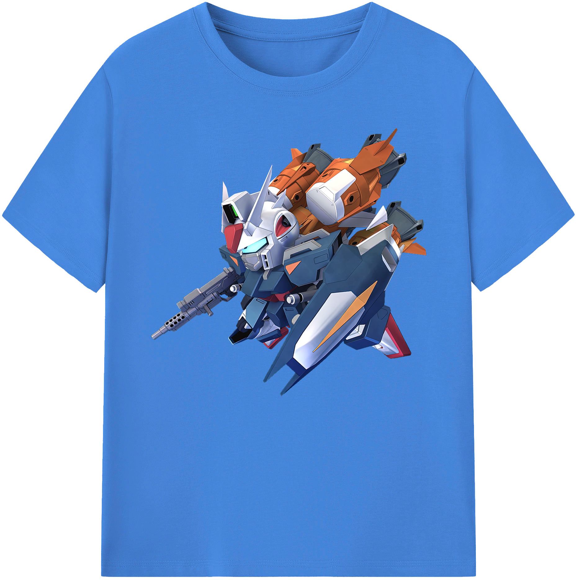 （画像用） 機動戦士ガンダム Mobile Suit Gundam 綿100％ メンズ半袖Tシャツ｜肌触りやわらか＆通気性