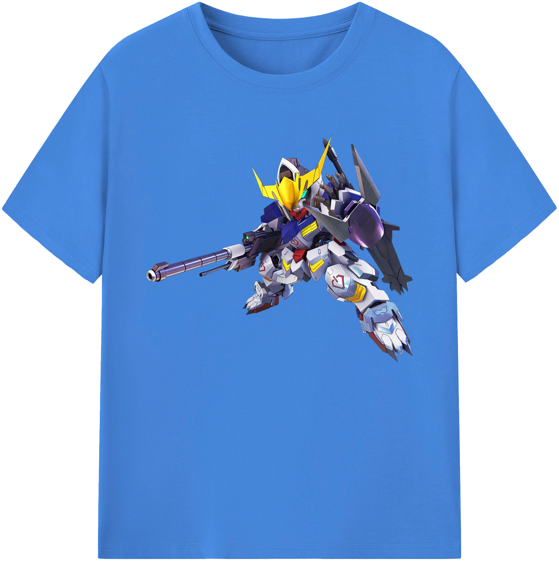 （画像用） 機動戦士ガンダム Mobile Suit Gundam 綿100％ メンズ半袖Tシャツ｜肌触りやわらか＆通気性