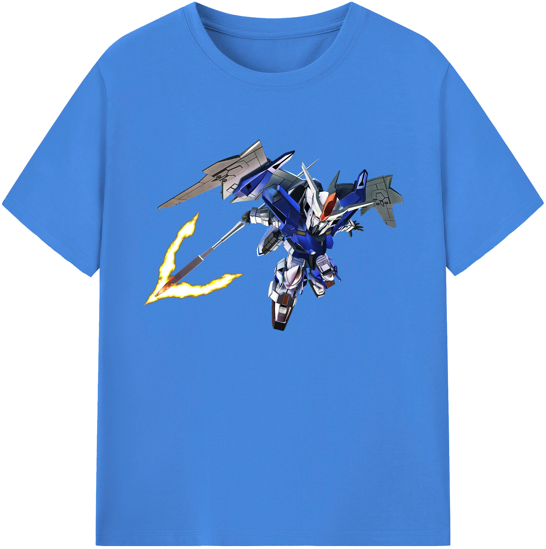 （画像用） 機動戦士ガンダム Mobile Suit Gundam 綿100％ メンズ半袖Tシャツ｜肌触りやわらか＆通気性