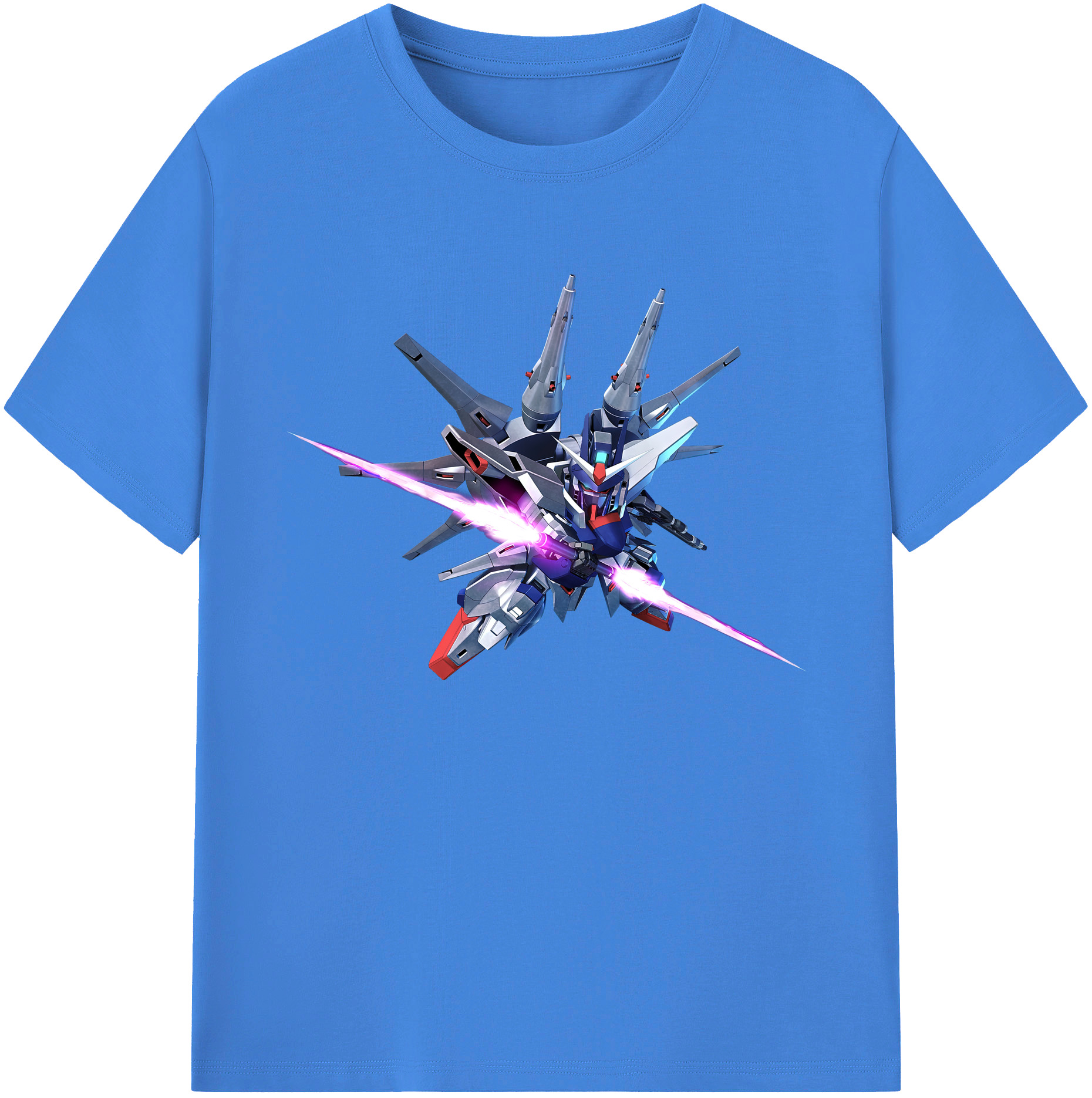 （画像用） 機動戦士ガンダム Mobile Suit Gundam 綿100％ メンズ半袖Tシャツ｜肌触りやわらか＆通気性
