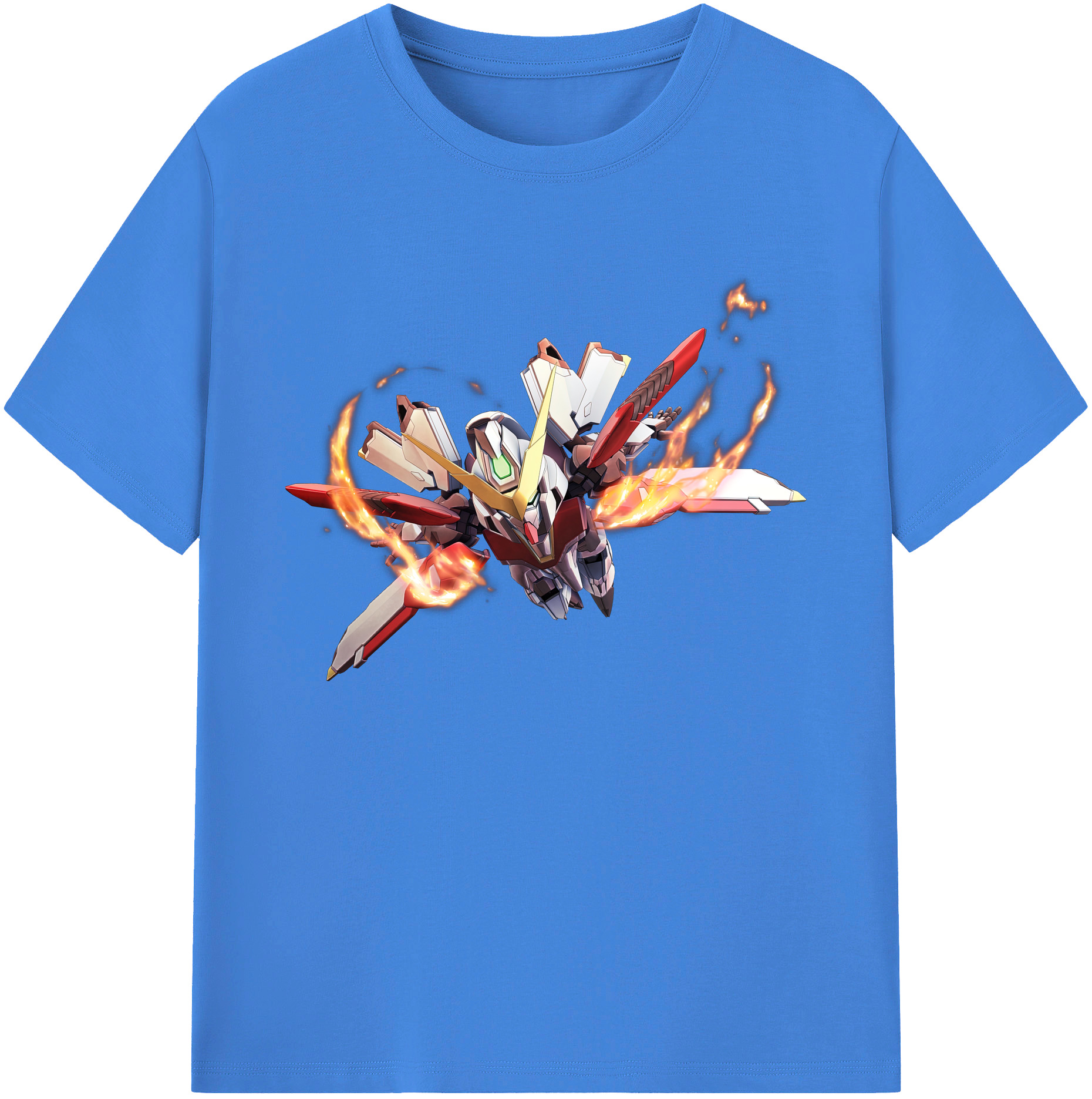 （画像用） 機動戦士ガンダム Mobile Suit Gundam 綿100％ メンズ半袖Tシャツ｜肌触りやわらか＆通気性