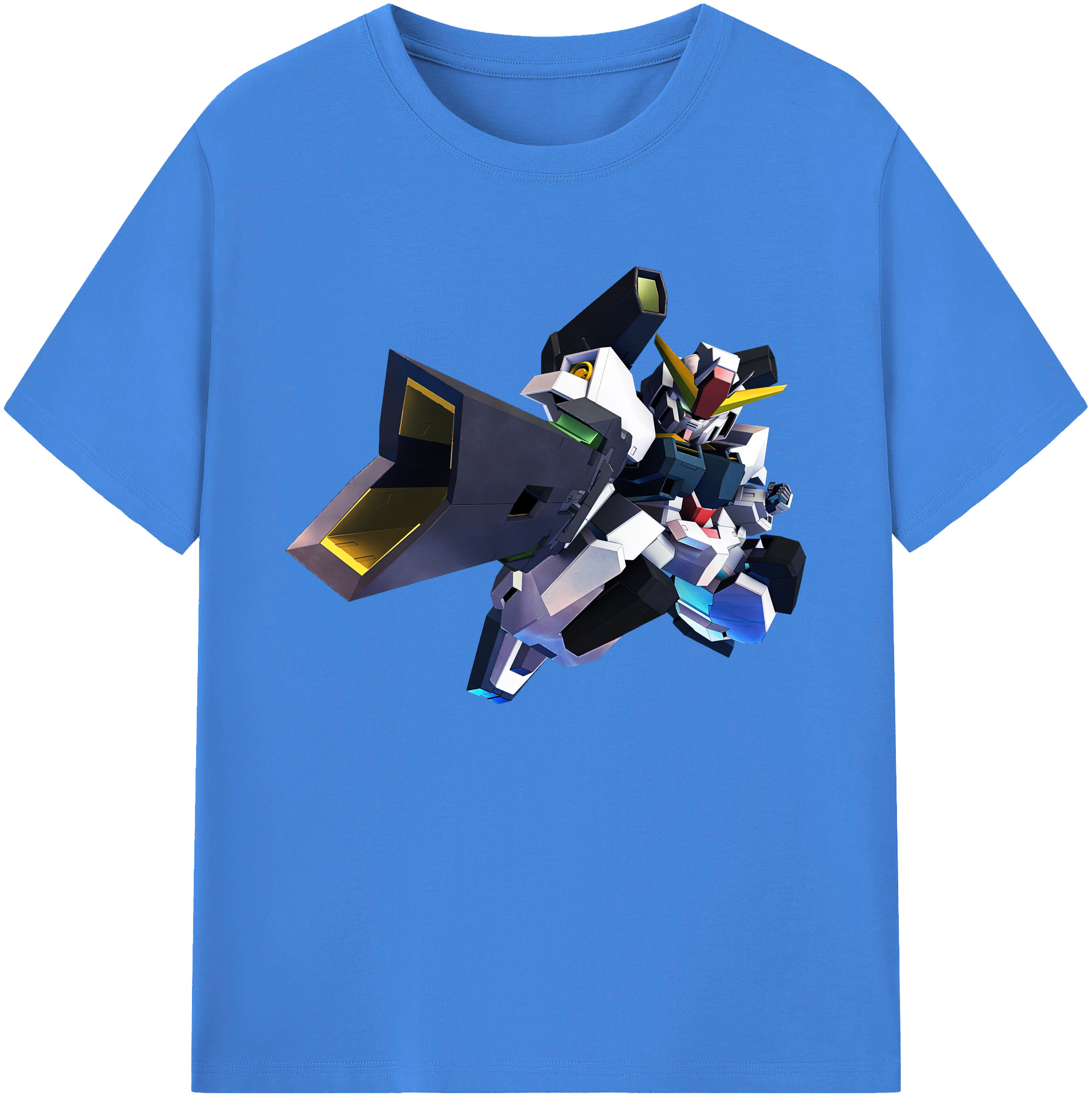 （画像用） 機動戦士ガンダム Mobile Suit Gundam 綿100％ メンズ半袖Tシャツ｜肌触りやわらか＆通気性