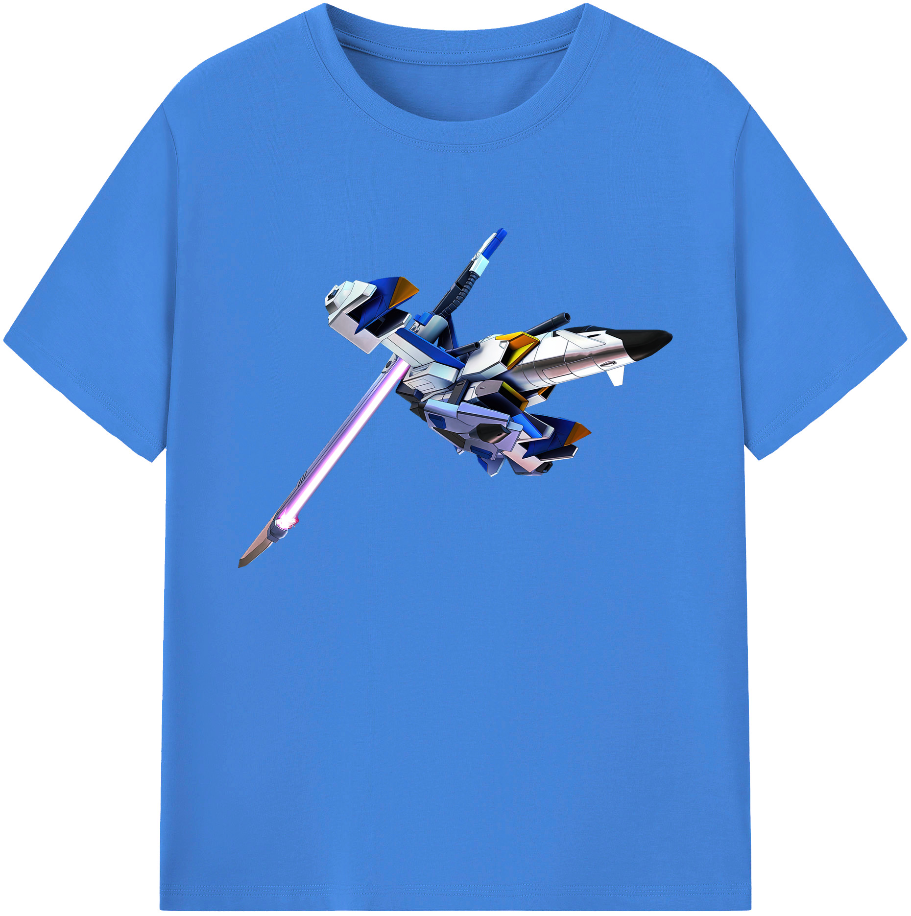 （画像用） 機動戦士ガンダム Mobile Suit Gundam 綿100％ メンズ半袖Tシャツ｜肌触りやわらか＆通気性