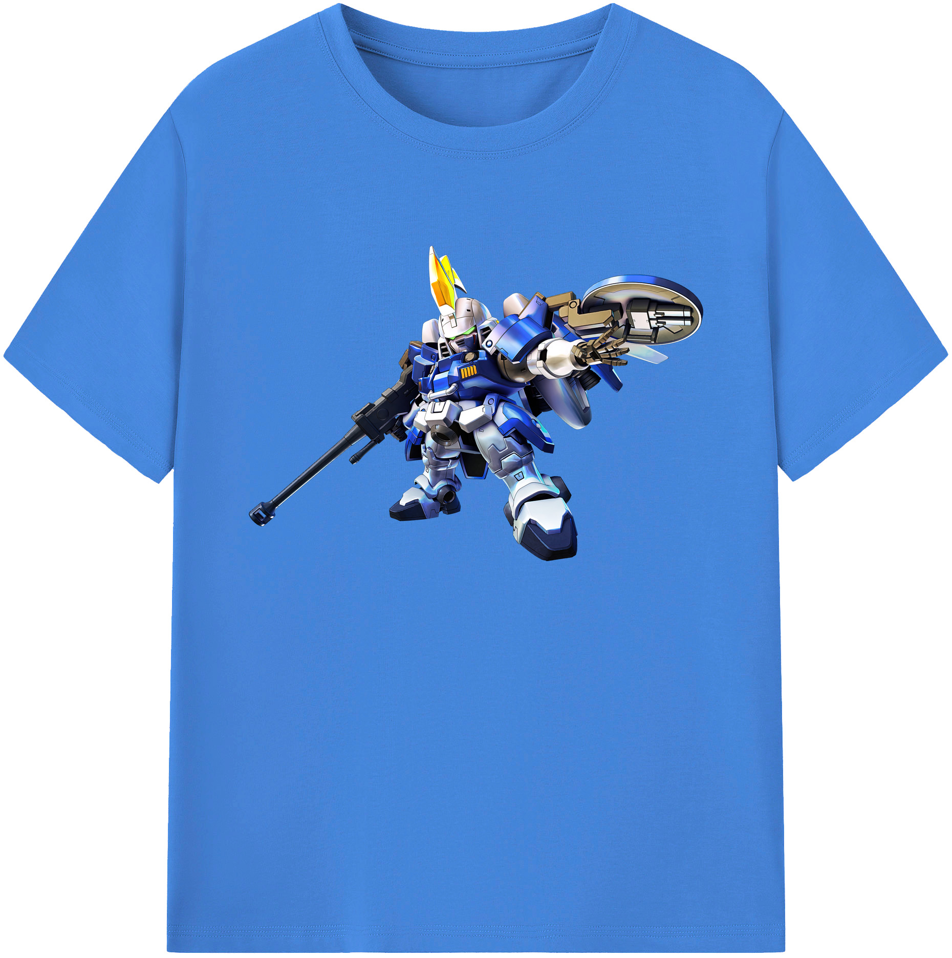 （画像用） 機動戦士ガンダム Mobile Suit Gundam 綿100％ メンズ半袖Tシャツ｜肌触りやわらか＆通気性