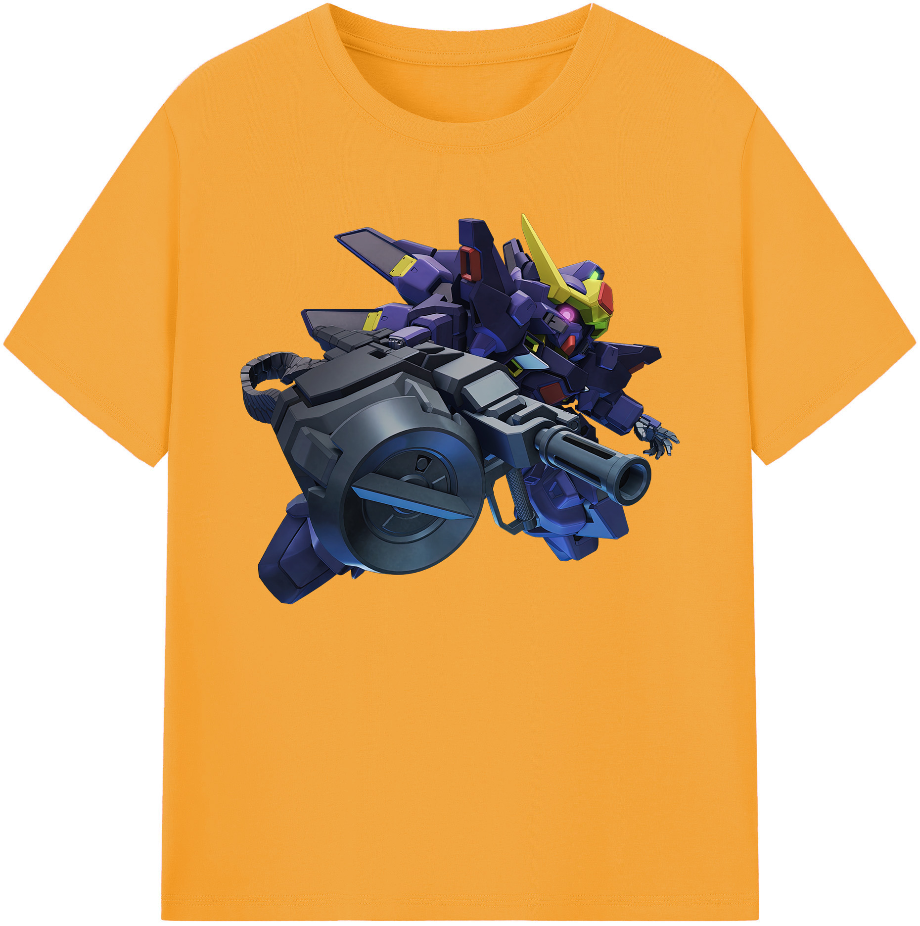 （画像用） 機動戦士ガンダム Mobile Suit Gundam 綿100％ メンズ半袖Tシャツ｜肌触りやわらか＆通気性
