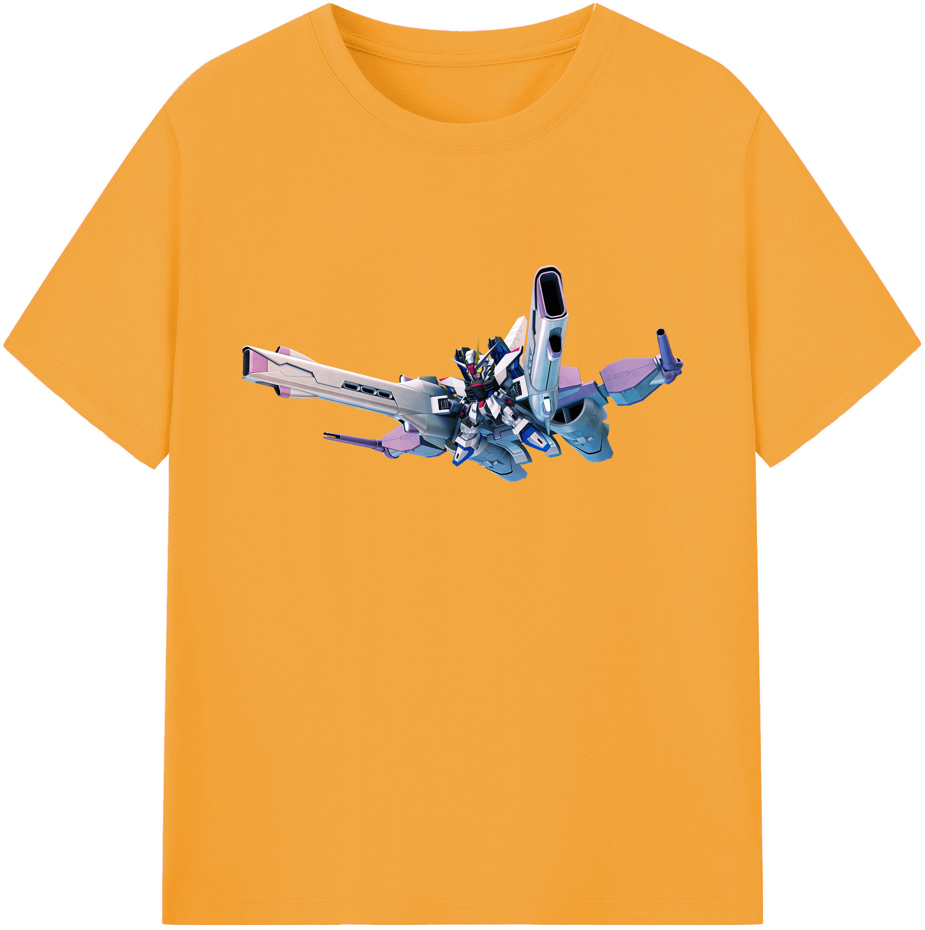 （画像用） 機動戦士ガンダム Mobile Suit Gundam 綿100％ メンズ半袖Tシャツ｜肌触りやわらか＆通気性