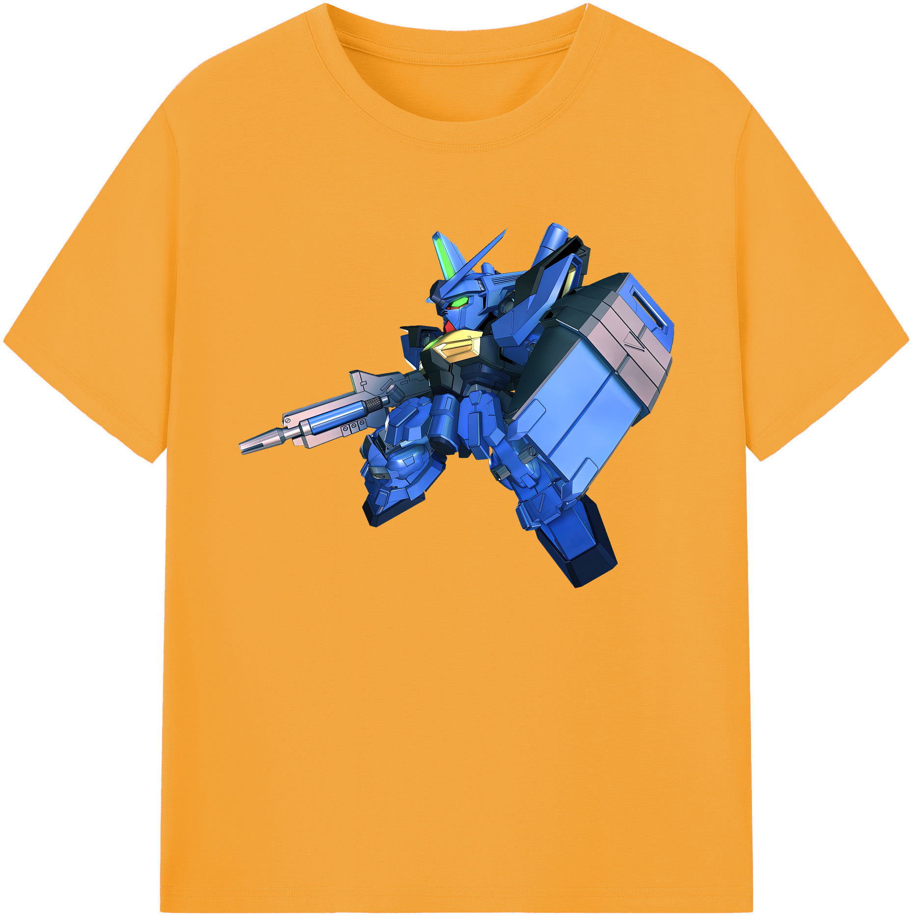 （画像用） 機動戦士ガンダム Mobile Suit Gundam 綿100％ メンズ半袖Tシャツ｜肌触りやわらか＆通気性