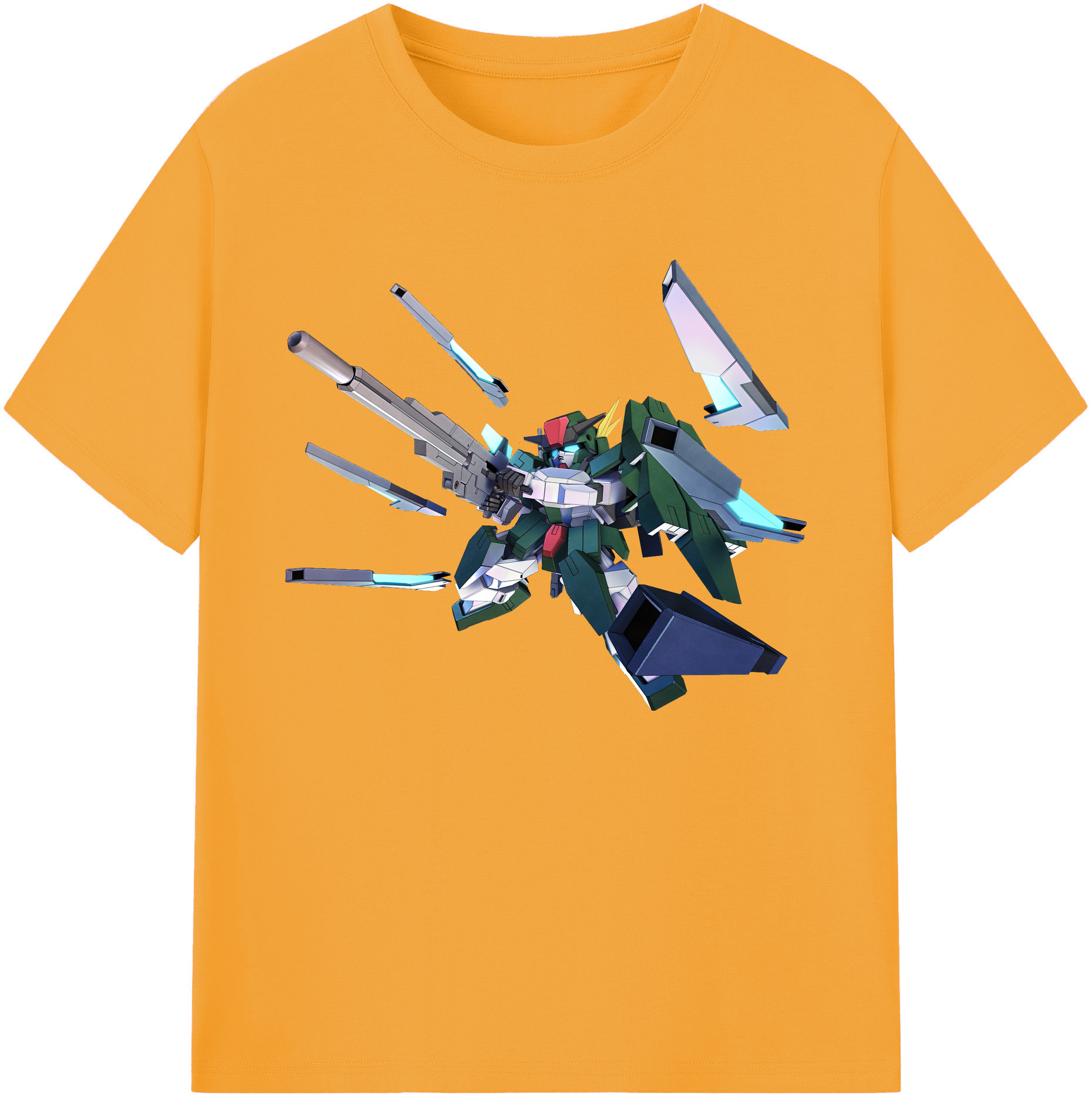 （画像用） 機動戦士ガンダム Mobile Suit Gundam 綿100％ メンズ半袖Tシャツ｜肌触りやわらか＆通気性