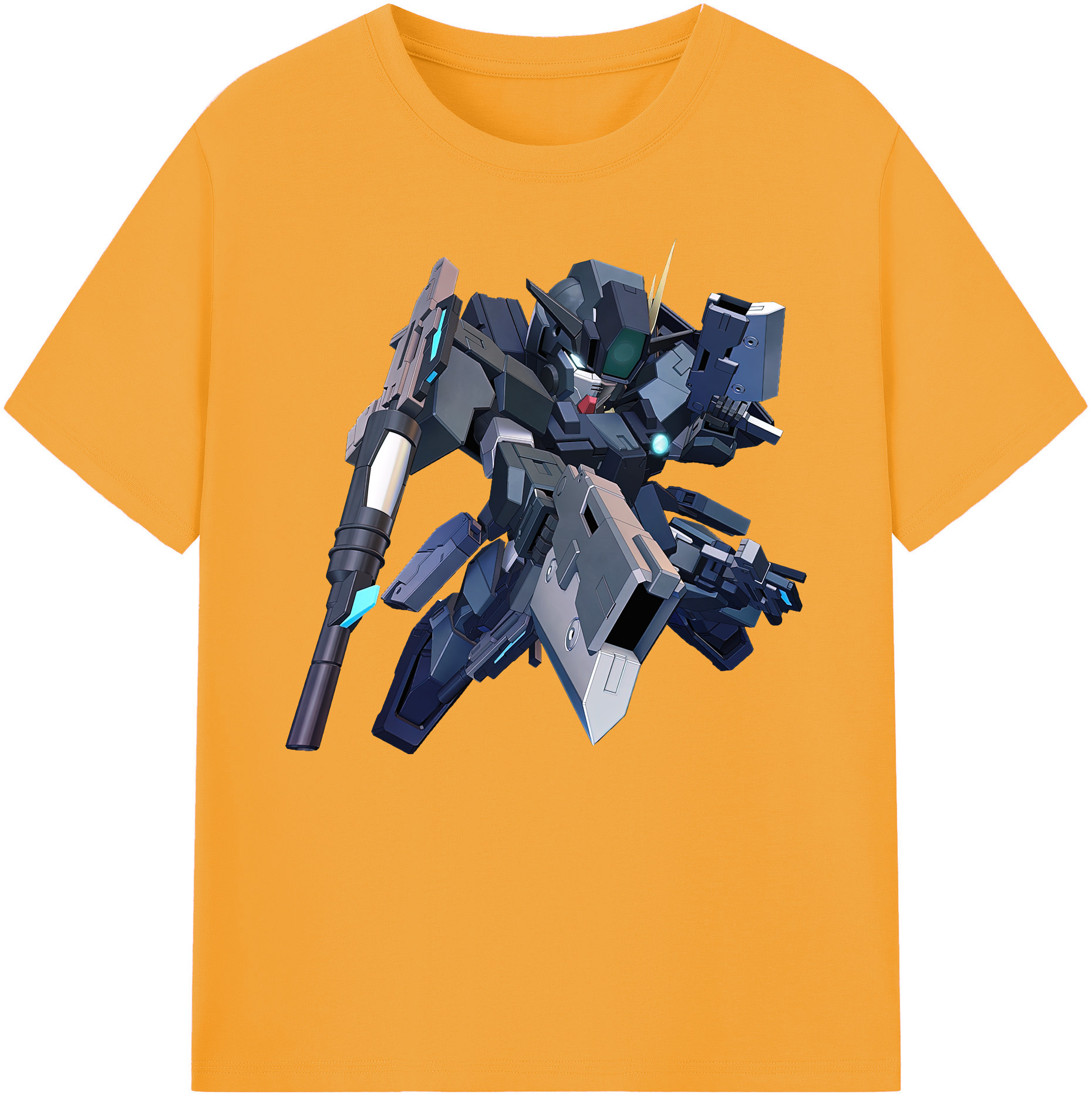 （画像用） 機動戦士ガンダム Mobile Suit Gundam 綿100％ メンズ半袖Tシャツ｜肌触りやわらか＆通気性