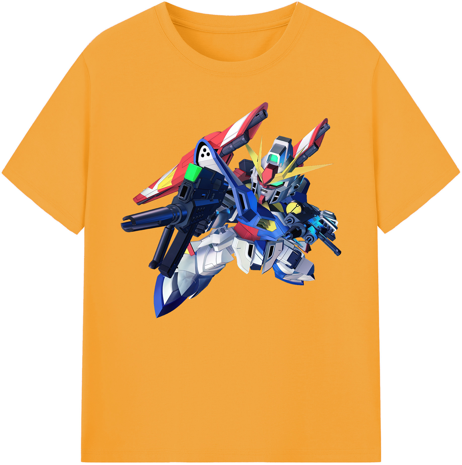 （画像用） 機動戦士ガンダム Mobile Suit Gundam 綿100％ メンズ半袖Tシャツ｜肌触りやわらか＆通気性