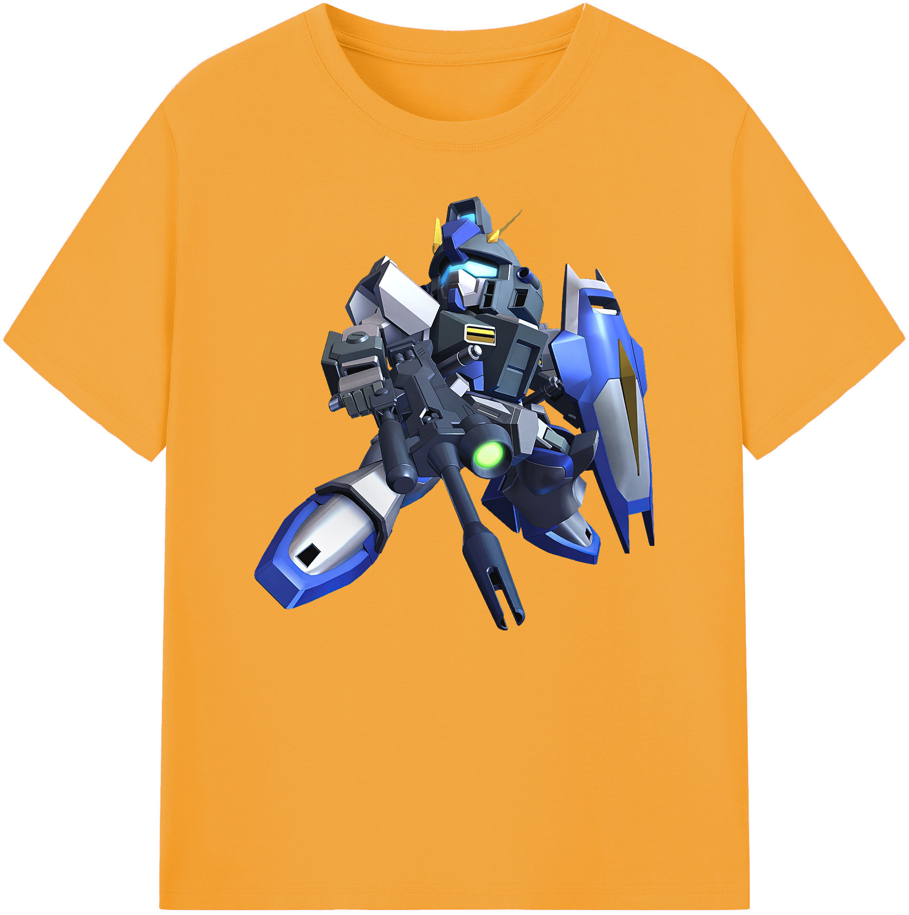 （画像用） 機動戦士ガンダム Mobile Suit Gundam 綿100％ メンズ半袖Tシャツ｜肌触りやわらか＆通気性