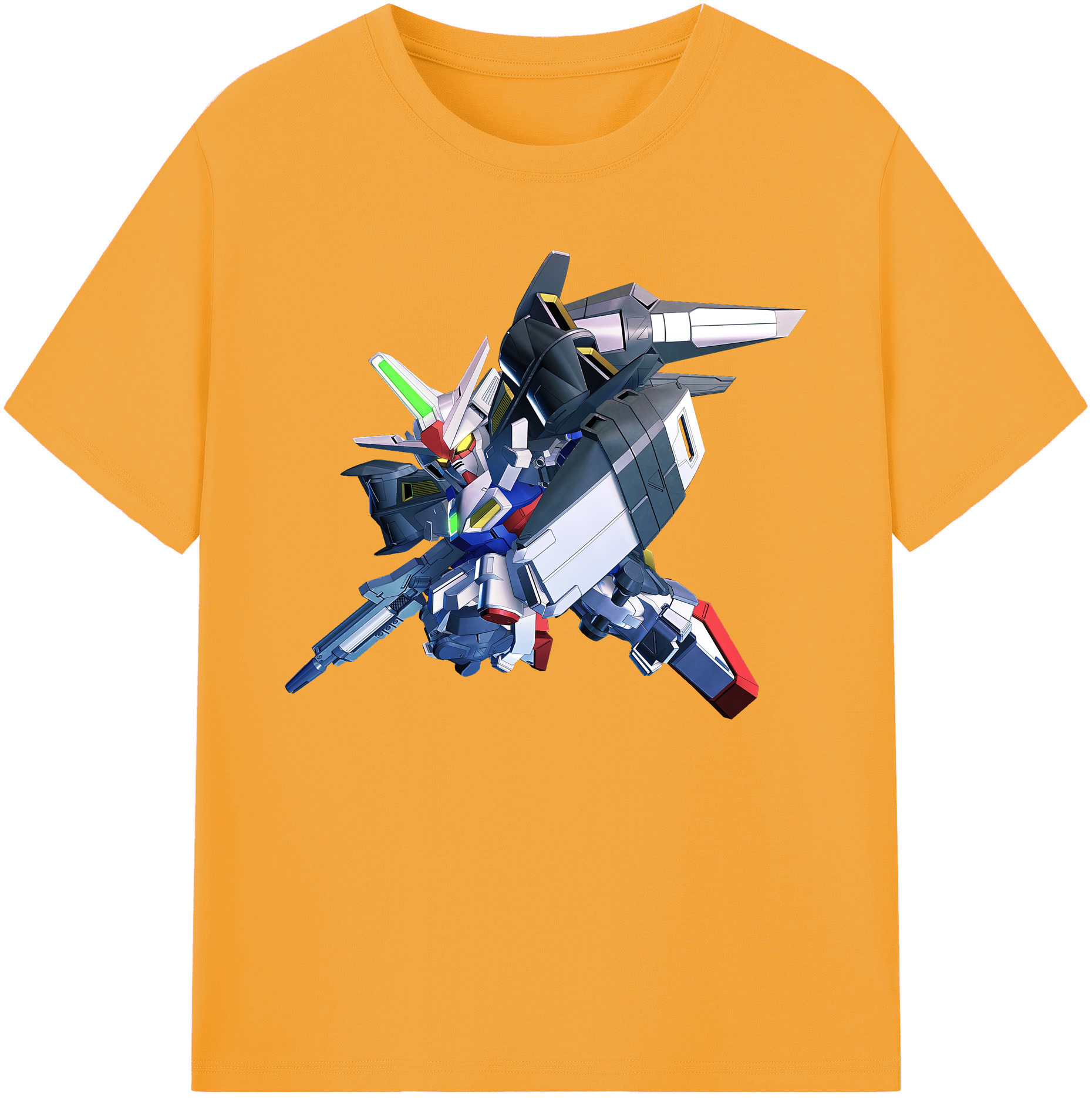 （画像用） 機動戦士ガンダム Mobile Suit Gundam 綿100％ メンズ半袖Tシャツ｜肌触りやわらか＆通気性