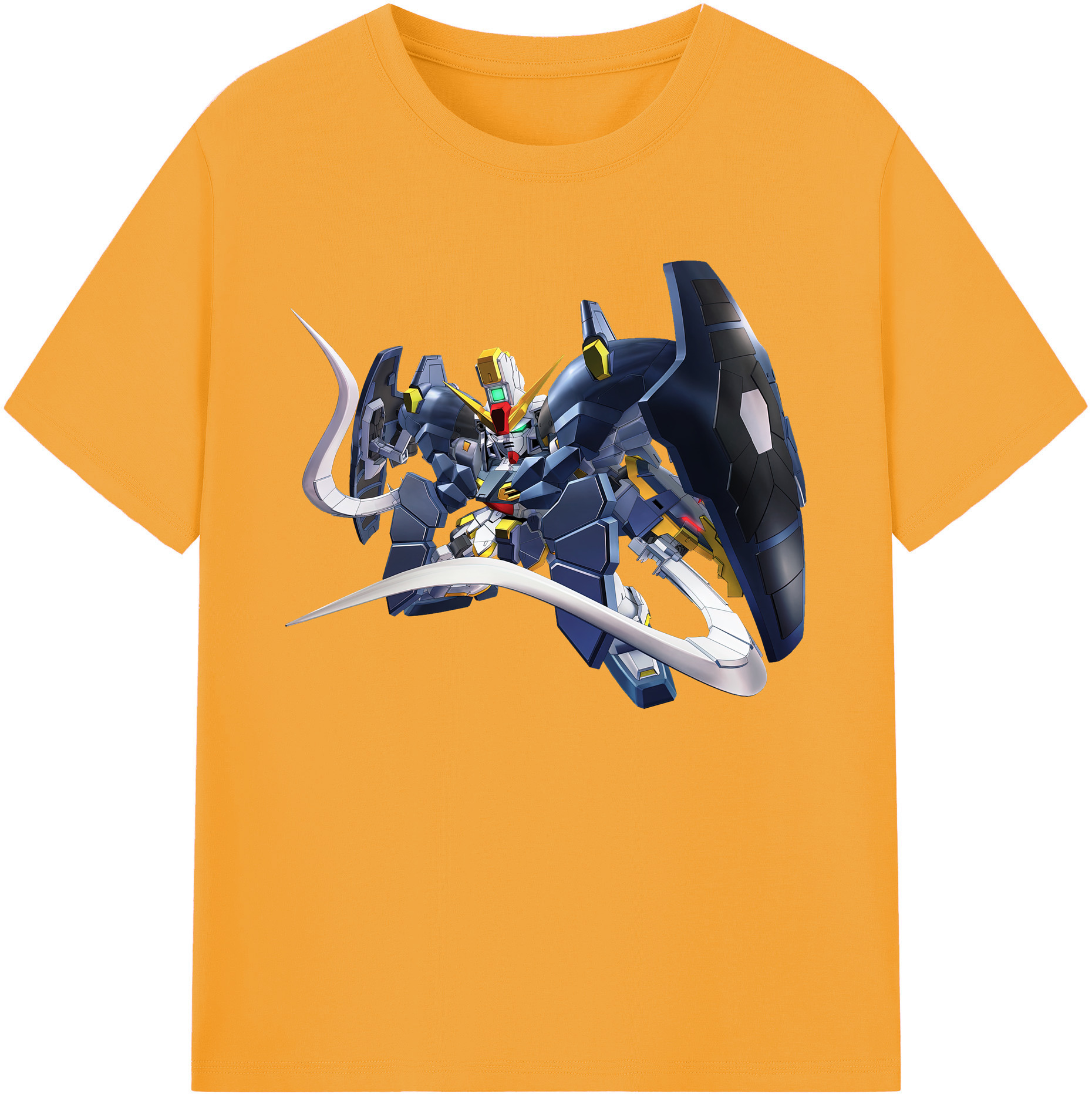（画像用） 機動戦士ガンダム Mobile Suit Gundam 綿100％ メンズ半袖Tシャツ｜肌触りやわらか＆通気性