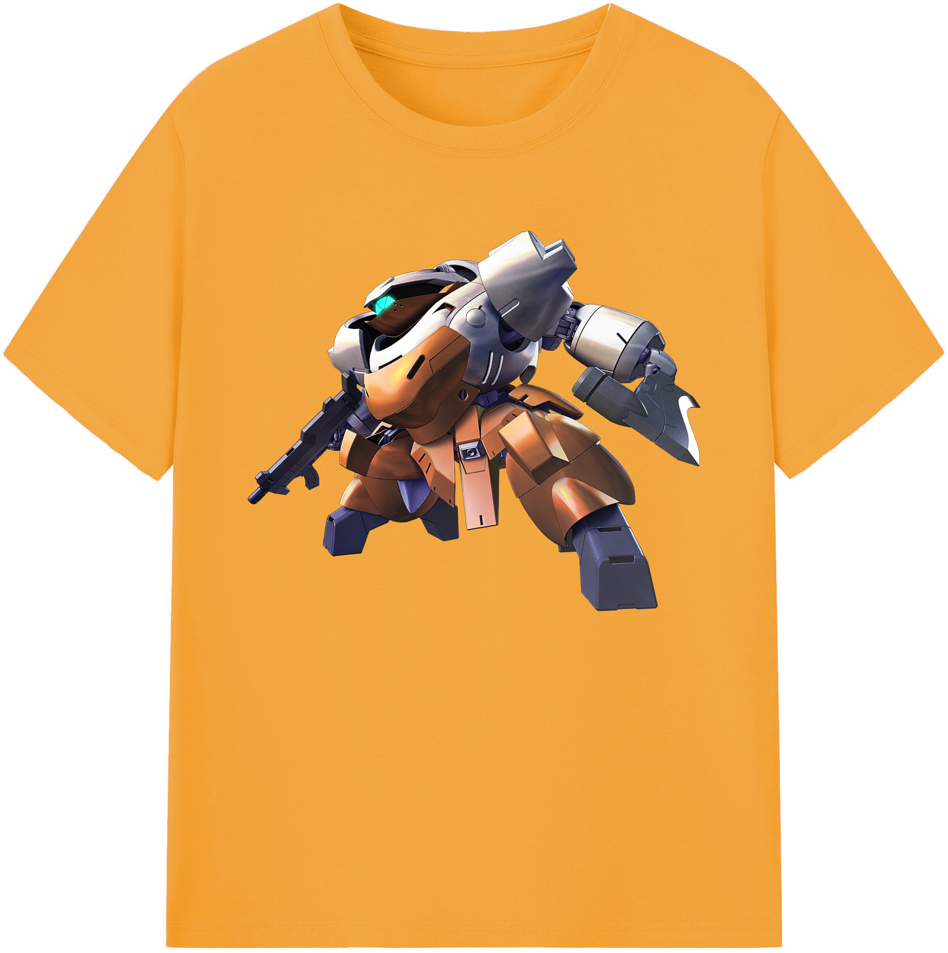 （画像用） 機動戦士ガンダム Mobile Suit Gundam 綿100％ メンズ半袖Tシャツ｜肌触りやわらか＆通気性