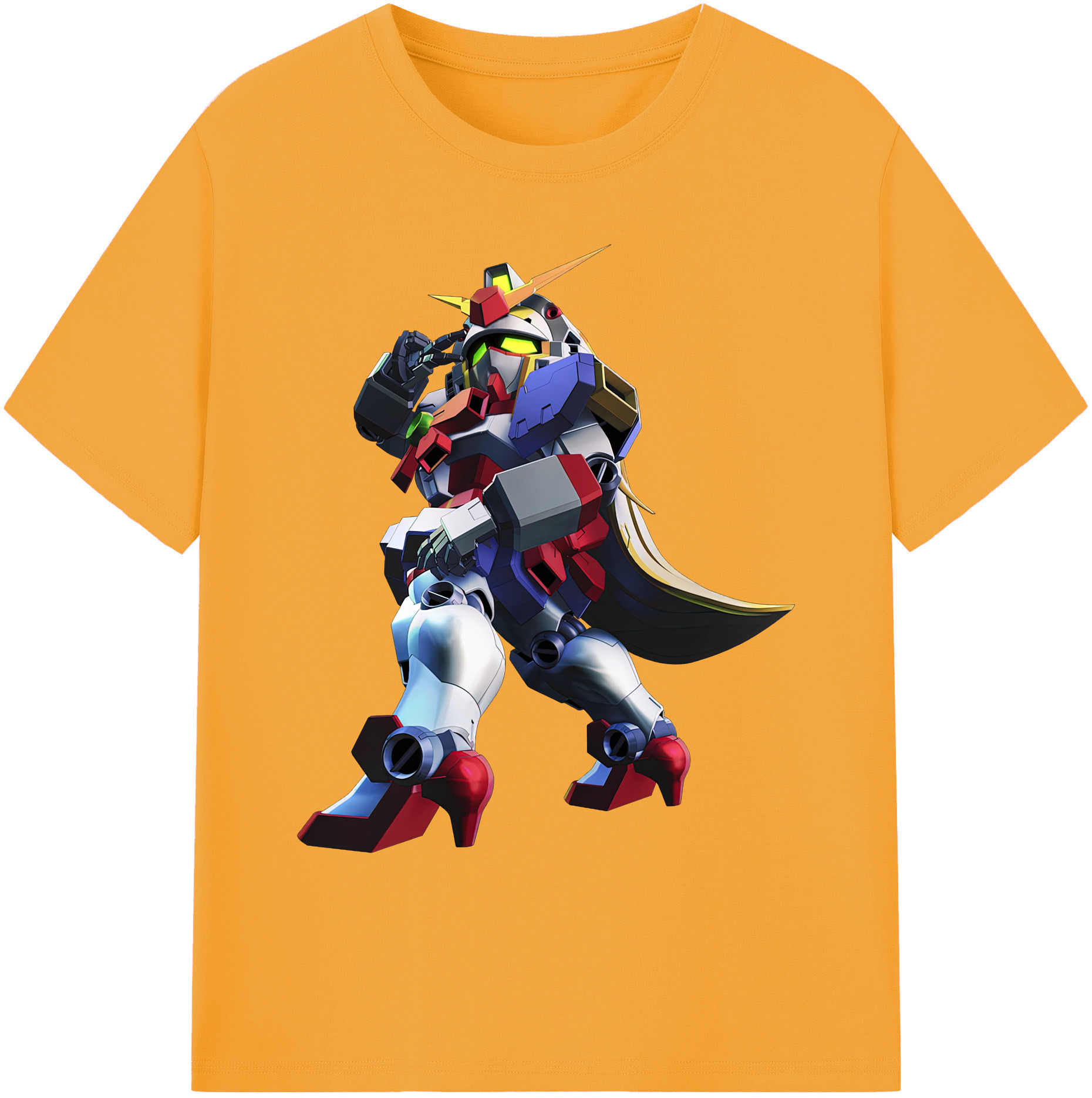 （画像用） 機動戦士ガンダム Mobile Suit Gundam 綿100％ メンズ半袖Tシャツ｜肌触りやわらか＆通気性