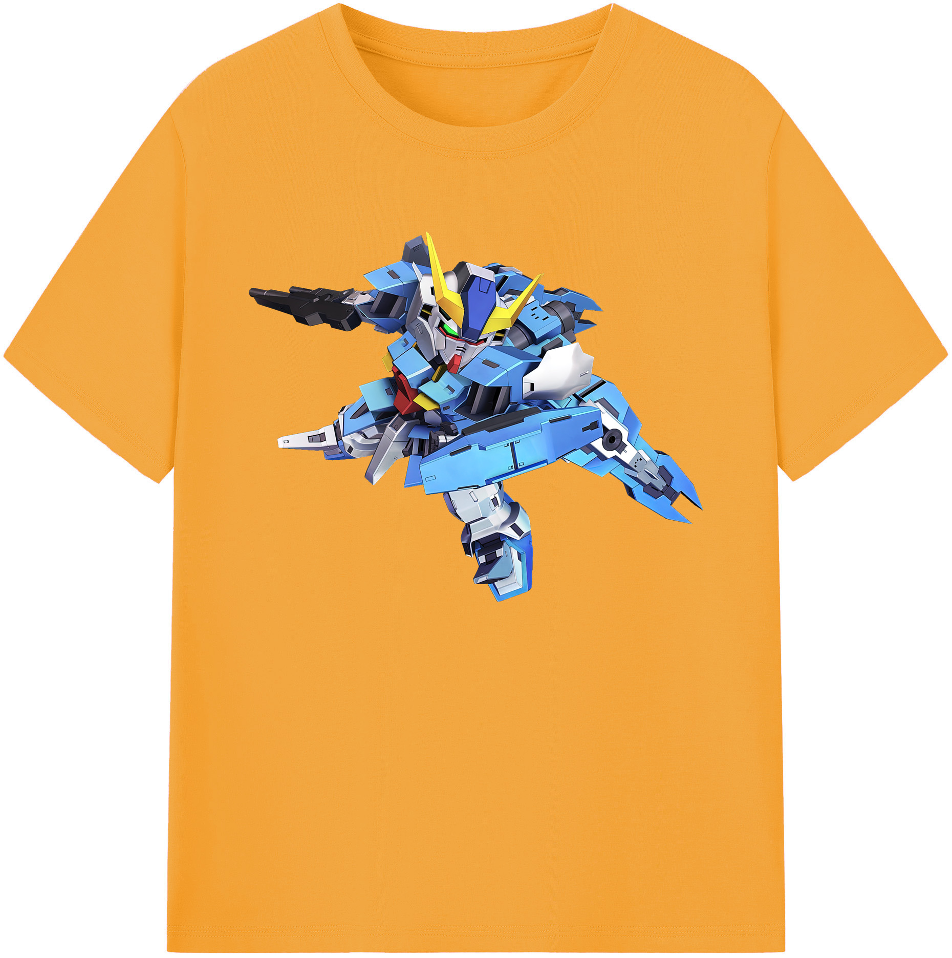（画像用） 機動戦士ガンダム Mobile Suit Gundam 綿100％ メンズ半袖Tシャツ｜肌触りやわらか＆通気性