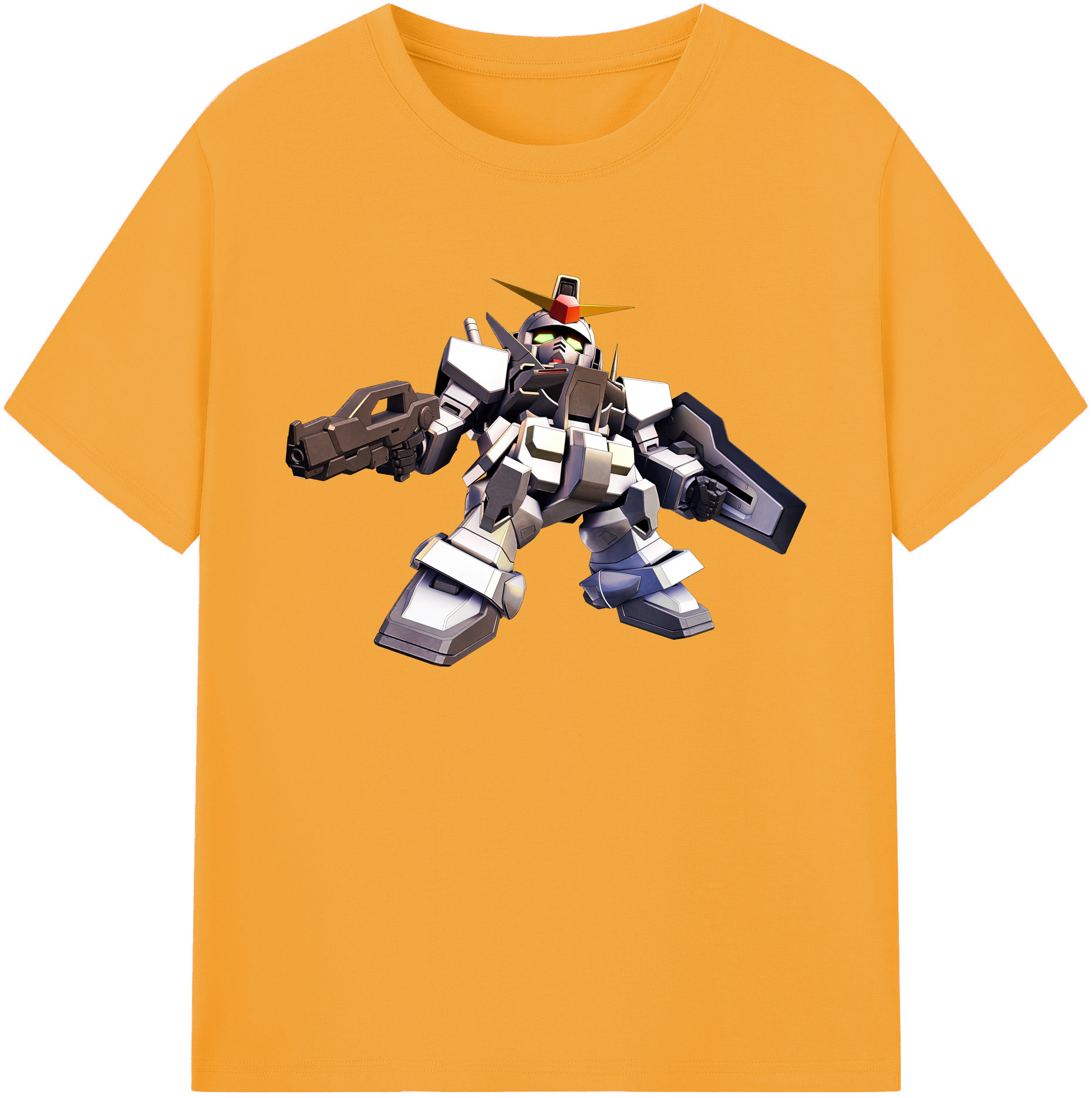 （画像用） 機動戦士ガンダム Mobile Suit Gundam 綿100％ メンズ半袖Tシャツ｜肌触りやわらか＆通気性
