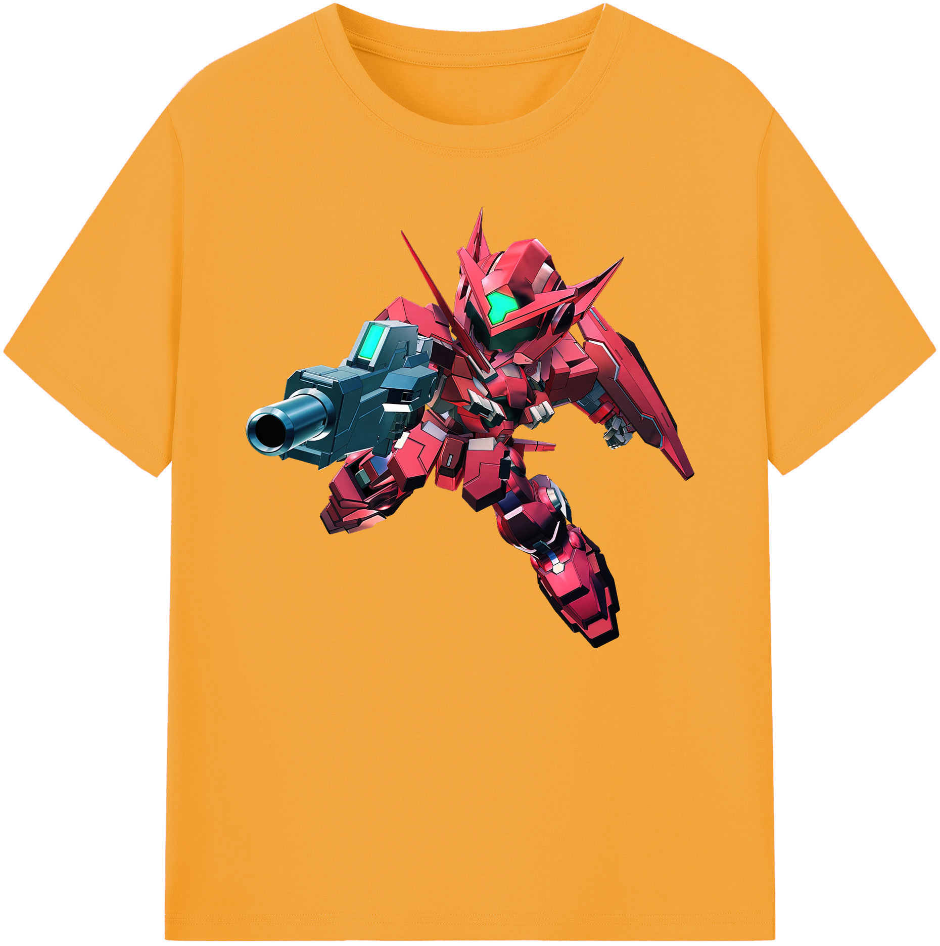 （画像用） 機動戦士ガンダム Mobile Suit Gundam 綿100％ メンズ半袖Tシャツ｜肌触りやわらか＆通気性