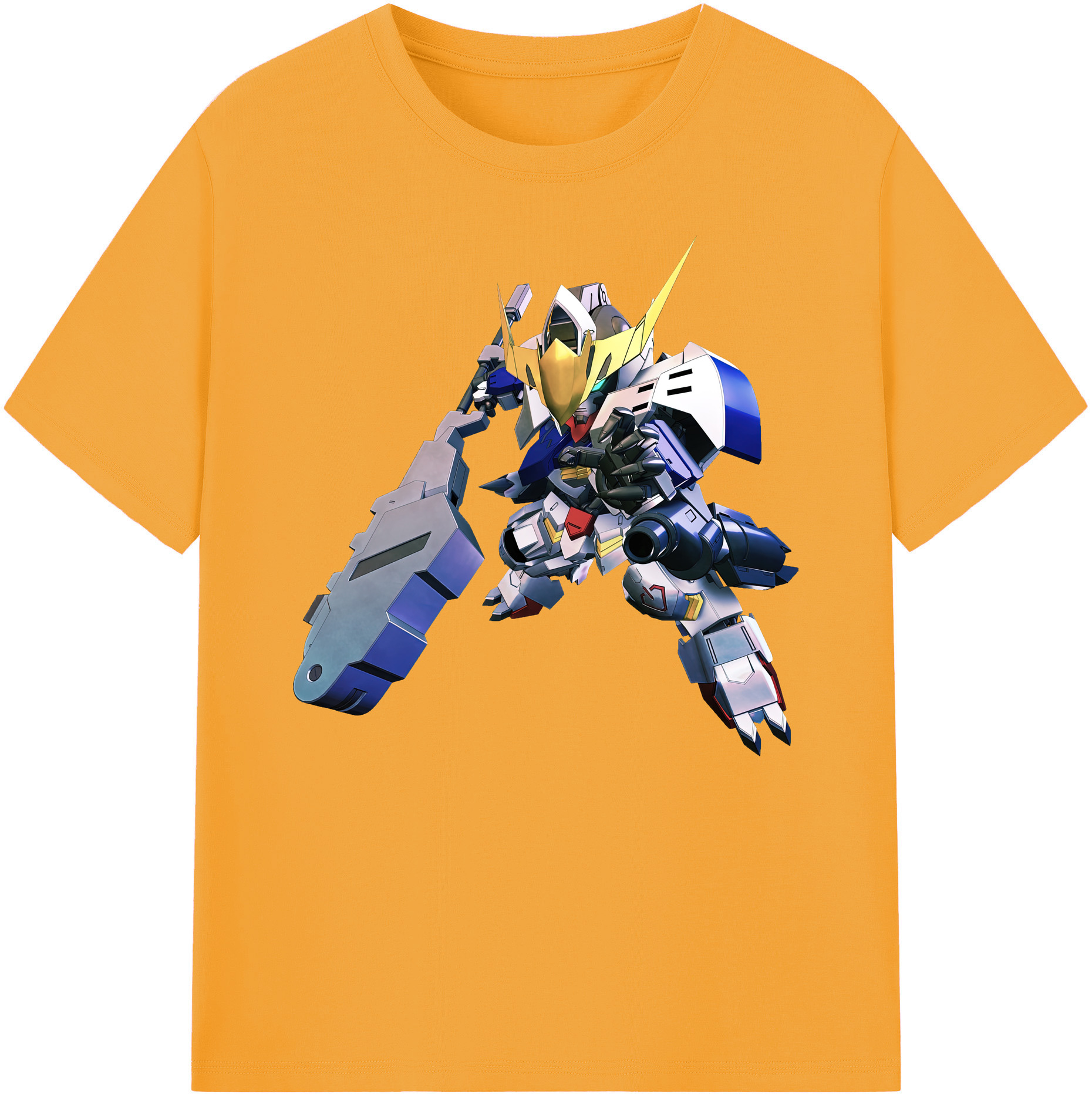 （画像用） 機動戦士ガンダム Mobile Suit Gundam 綿100％ メンズ半袖Tシャツ｜肌触りやわらか＆通気性