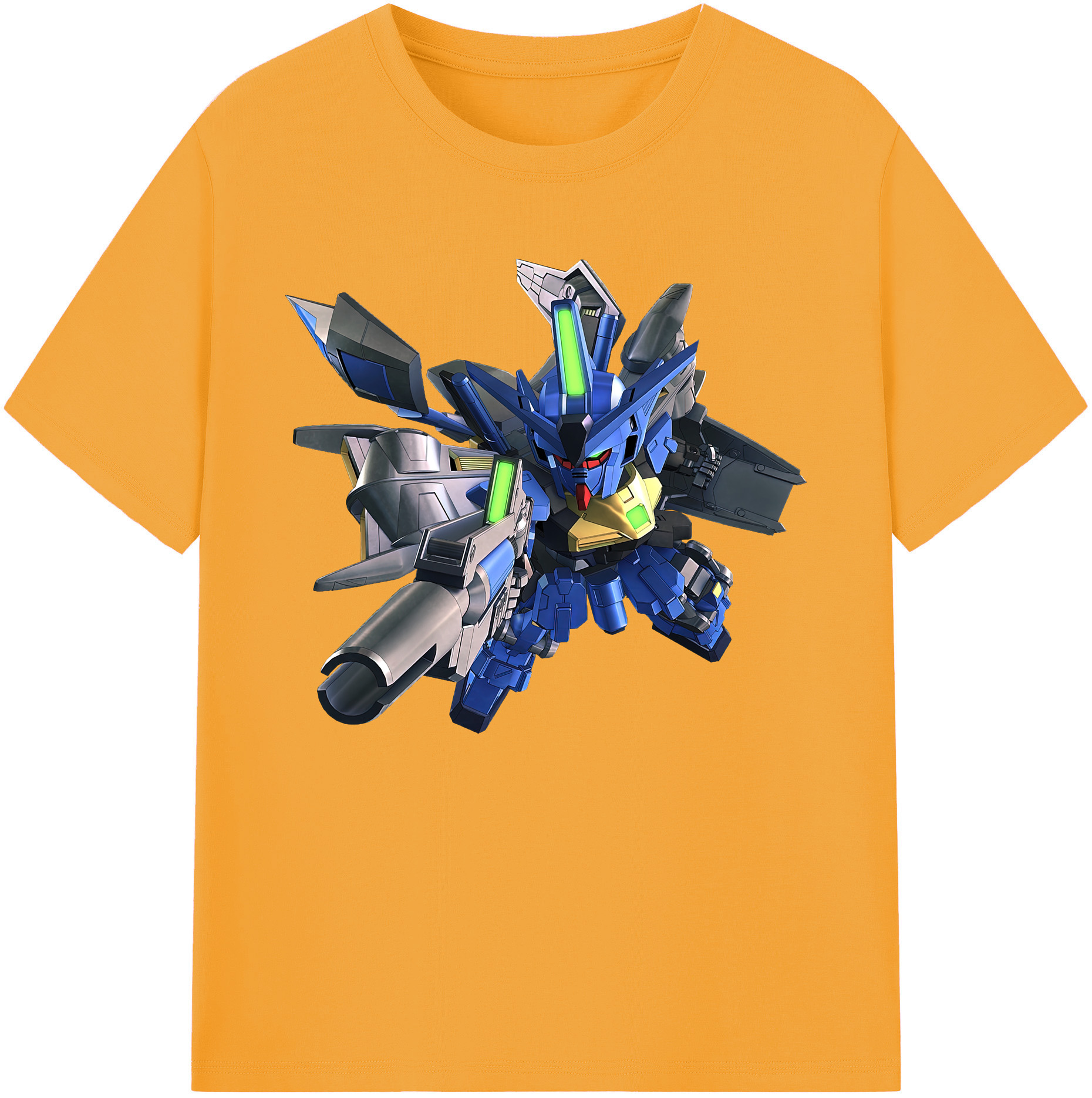 （画像用） 機動戦士ガンダム Mobile Suit Gundam 綿100％ メンズ半袖Tシャツ｜肌触りやわらか＆通気性