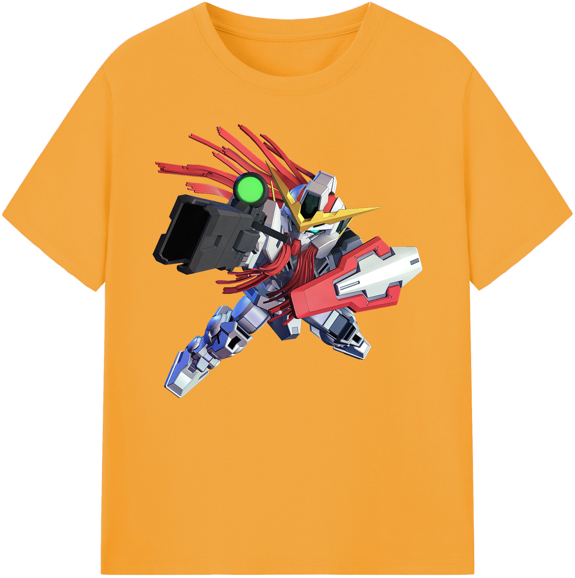 （画像用） 機動戦士ガンダム Mobile Suit Gundam 綿100％ メンズ半袖Tシャツ｜肌触りやわらか＆通気性