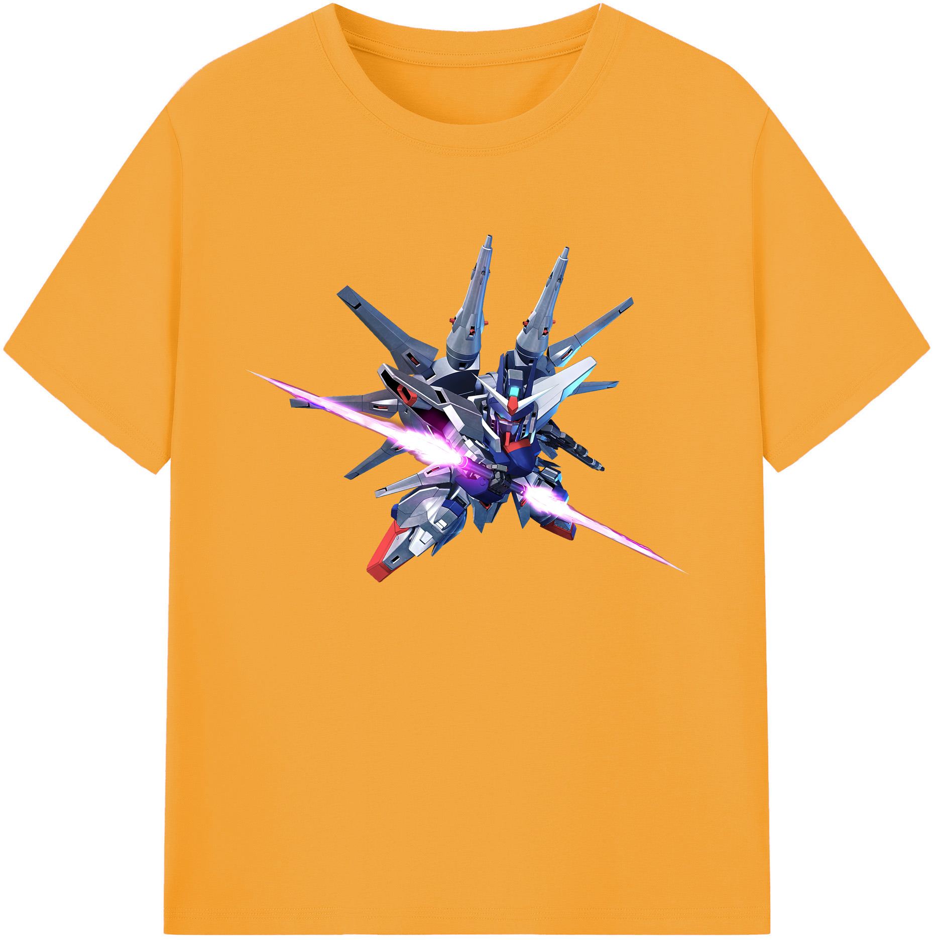 （画像用） 機動戦士ガンダム Mobile Suit Gundam 綿100％ メンズ半袖Tシャツ｜肌触りやわらか＆通気性