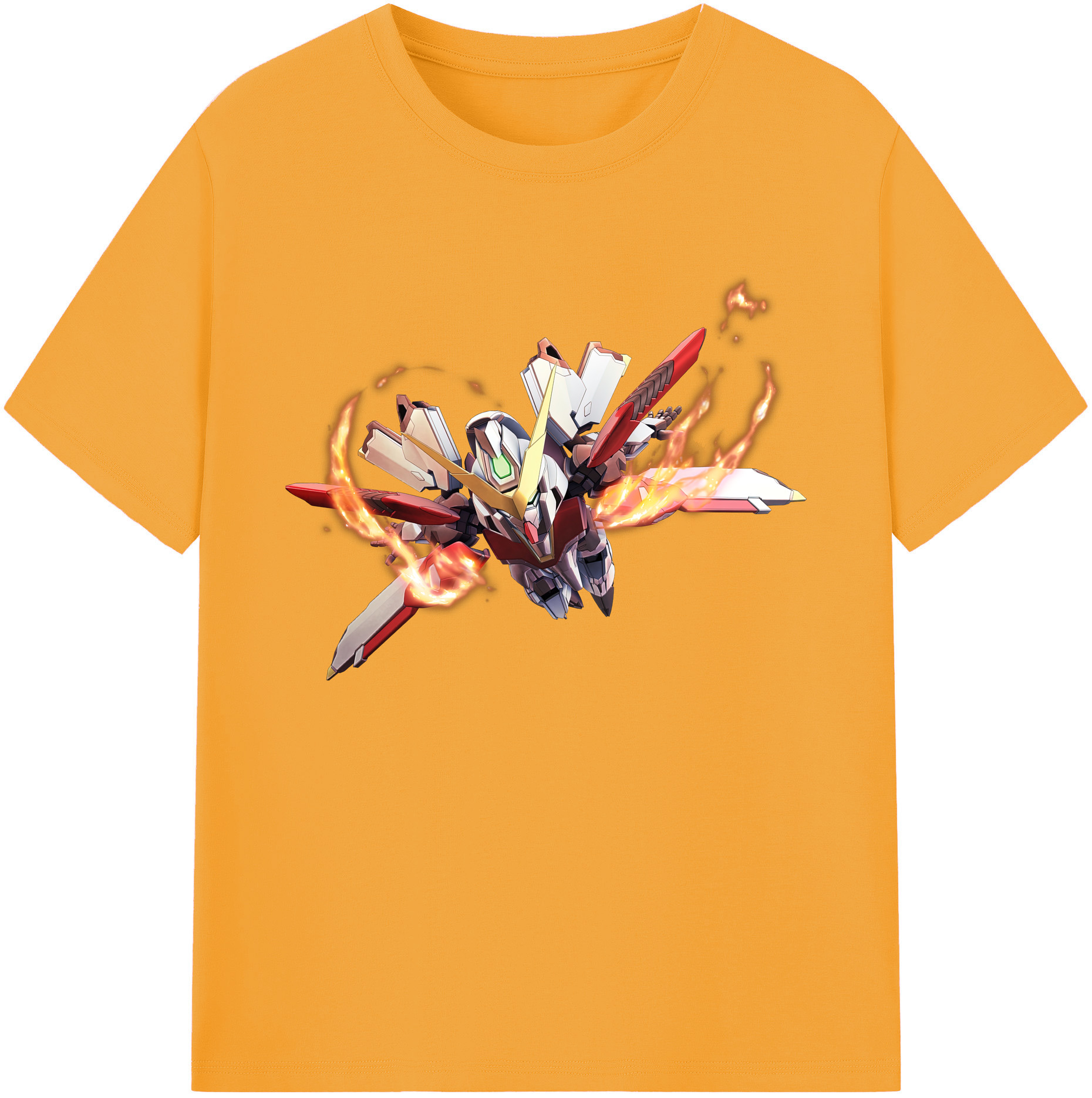 （画像用） 機動戦士ガンダム Mobile Suit Gundam 綿100％ メンズ半袖Tシャツ｜肌触りやわらか＆通気性