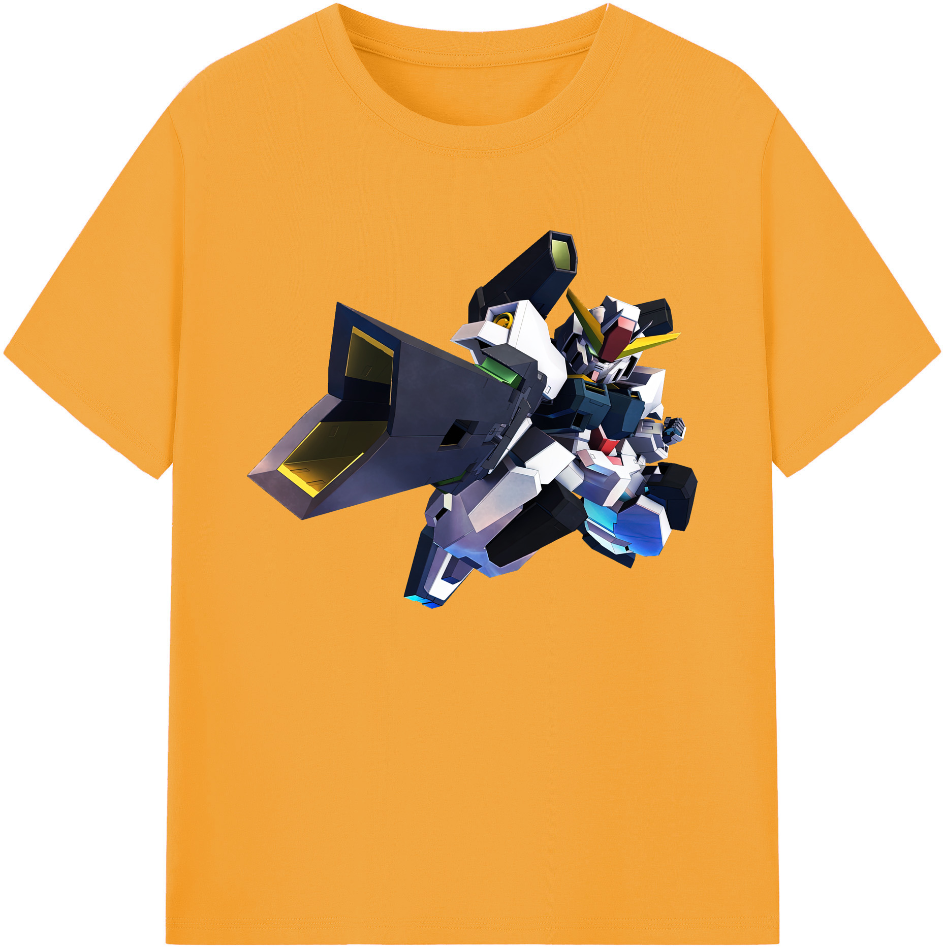 （画像用） 機動戦士ガンダム Mobile Suit Gundam 綿100％ メンズ半袖Tシャツ｜肌触りやわらか＆通気性