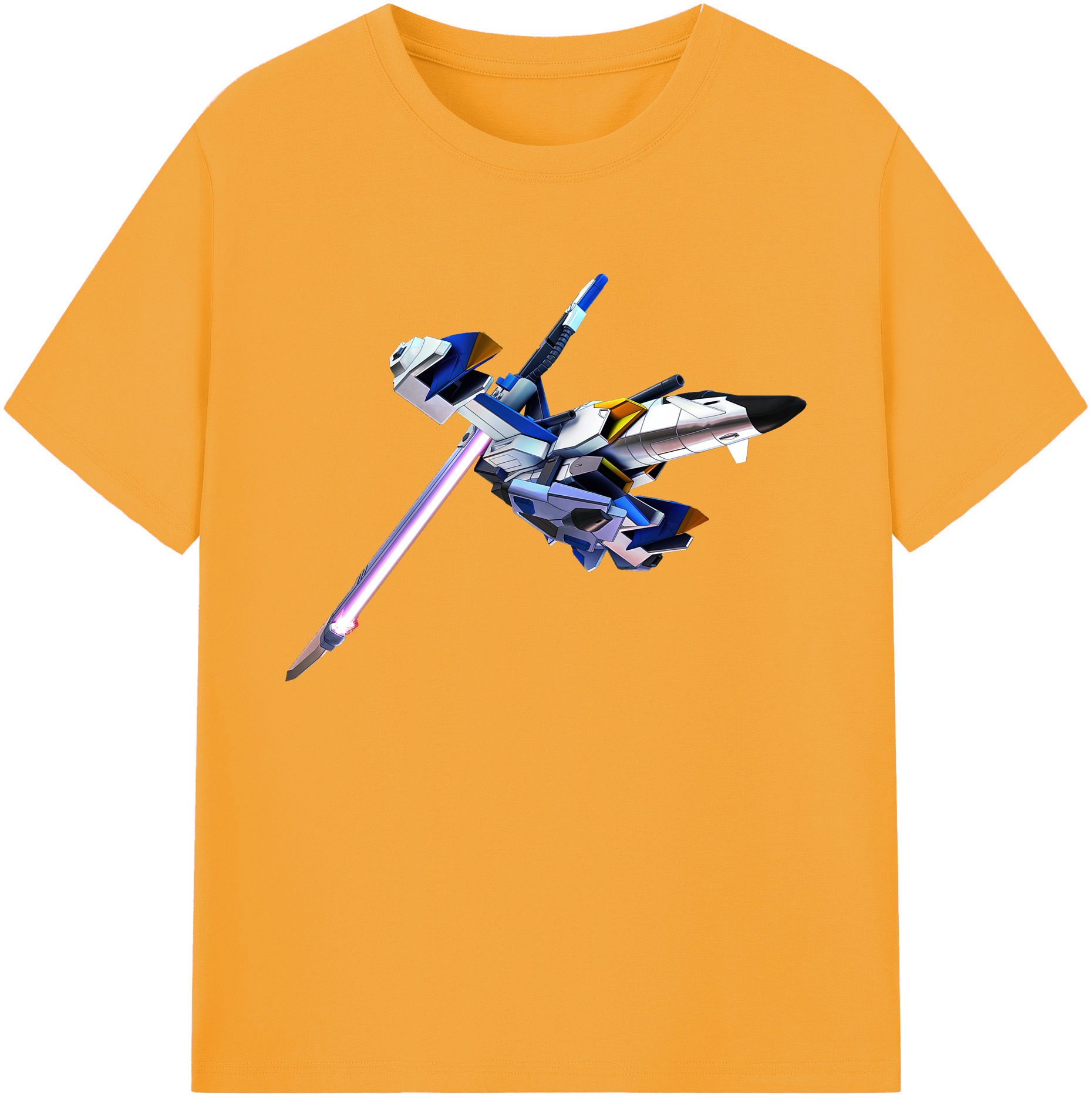（画像用） 機動戦士ガンダム Mobile Suit Gundam 綿100％ メンズ半袖Tシャツ｜肌触りやわらか＆通気性