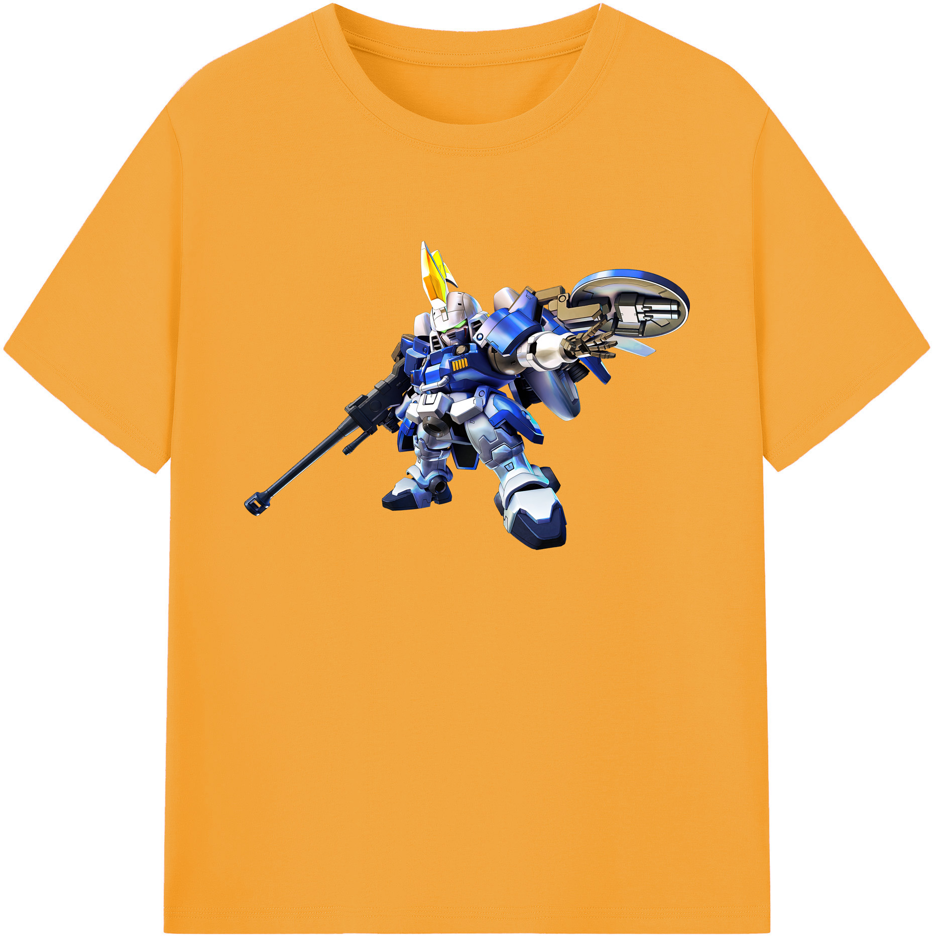 （画像用） 機動戦士ガンダム Mobile Suit Gundam 綿100％ メンズ半袖Tシャツ｜肌触りやわらか＆通気性