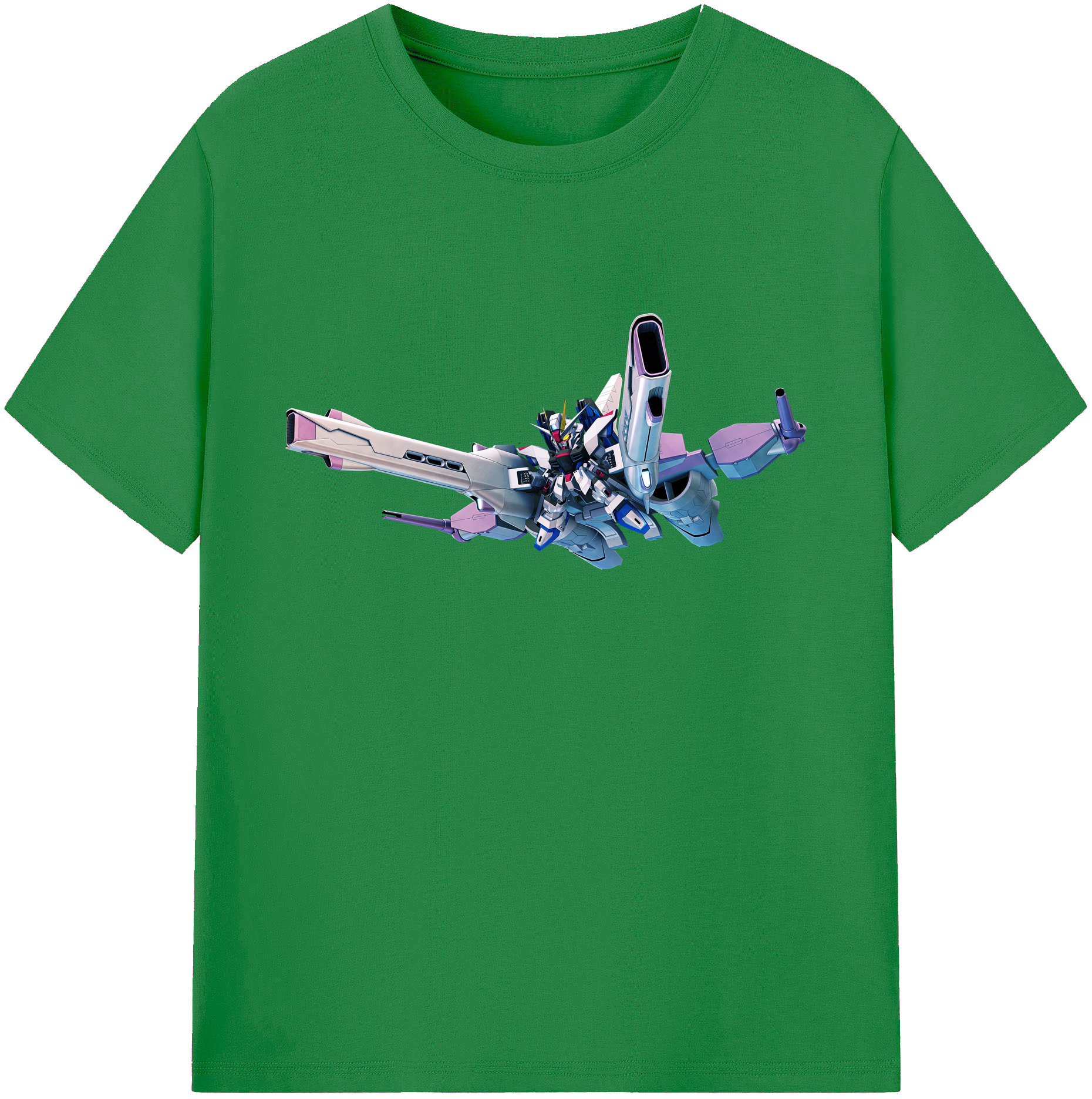 （画像用） 機動戦士ガンダム Mobile Suit Gundam 綿100％ メンズ半袖Tシャツ｜肌触りやわらか＆通気性