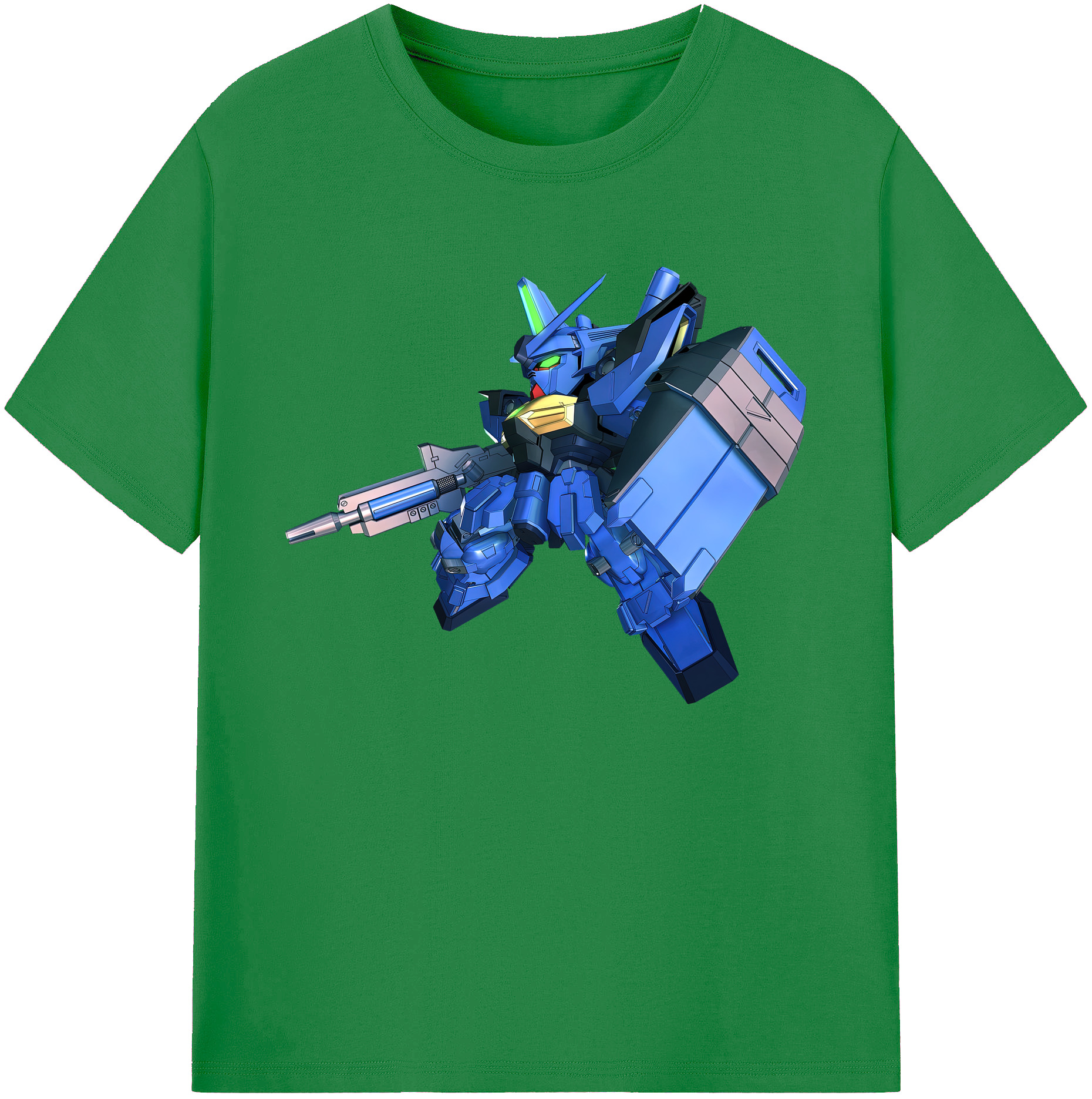 （画像用） 機動戦士ガンダム Mobile Suit Gundam 綿100％ メンズ半袖Tシャツ｜肌触りやわらか＆通気性