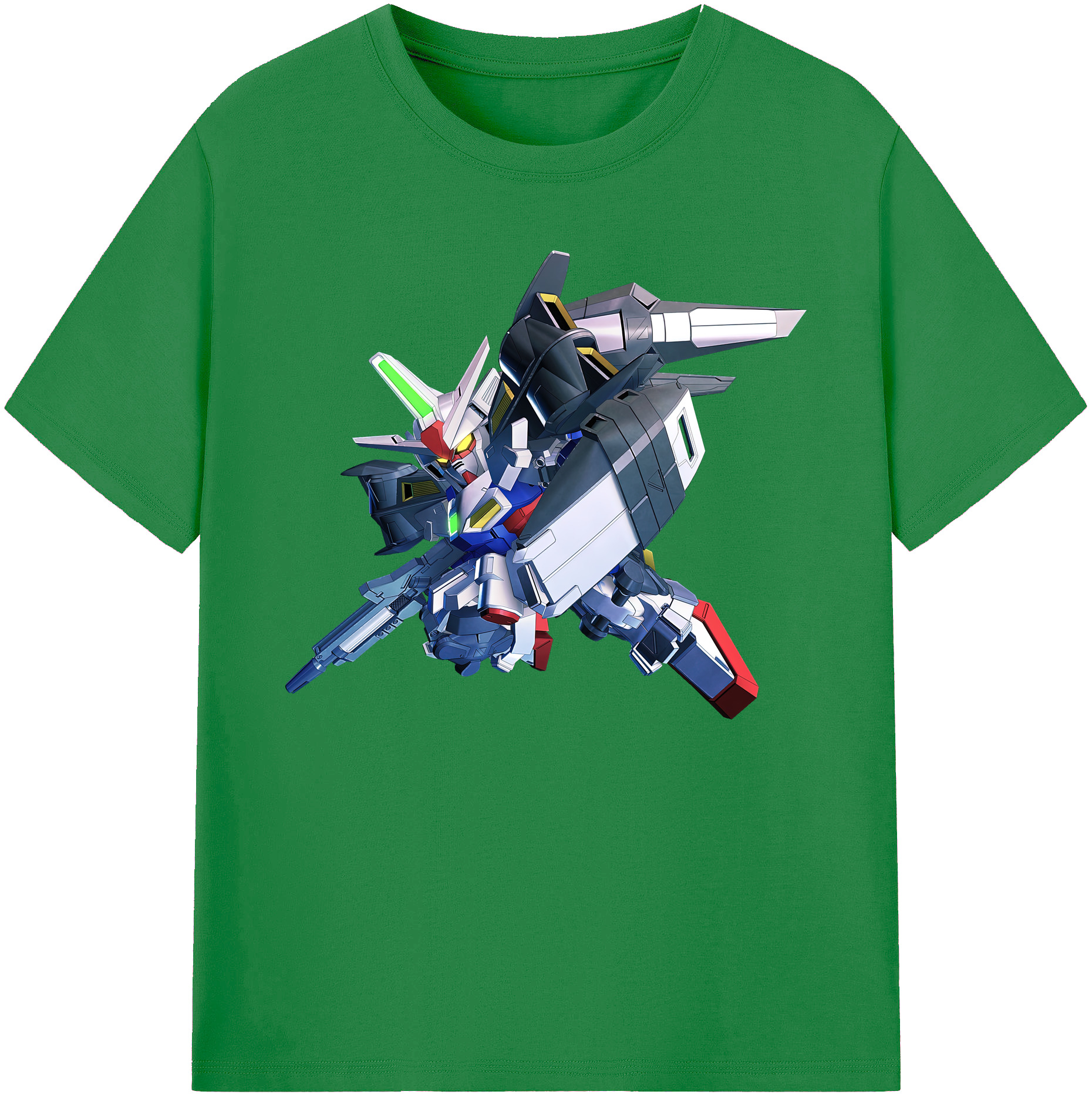 （画像用） 機動戦士ガンダム Mobile Suit Gundam 綿100％ メンズ半袖Tシャツ｜肌触りやわらか＆通気性