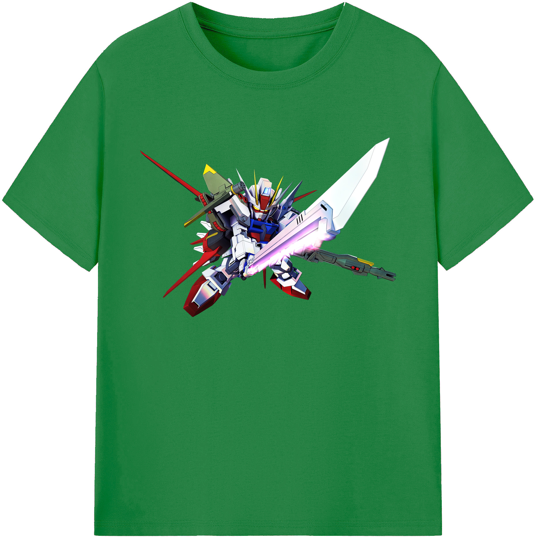 （画像用） 機動戦士ガンダム Mobile Suit Gundam 綿100％ メンズ半袖Tシャツ｜肌触りやわらか＆通気性