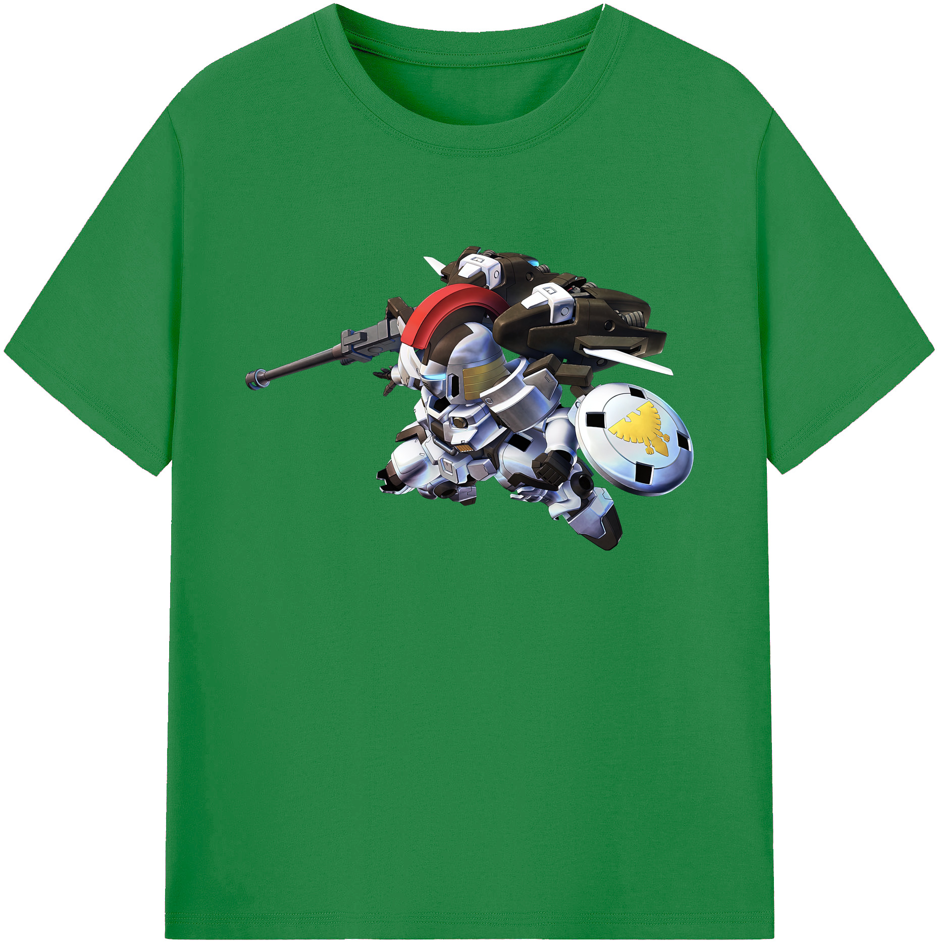 （画像用） 機動戦士ガンダム Mobile Suit Gundam 綿100％ メンズ半袖Tシャツ｜肌触りやわらか＆通気性