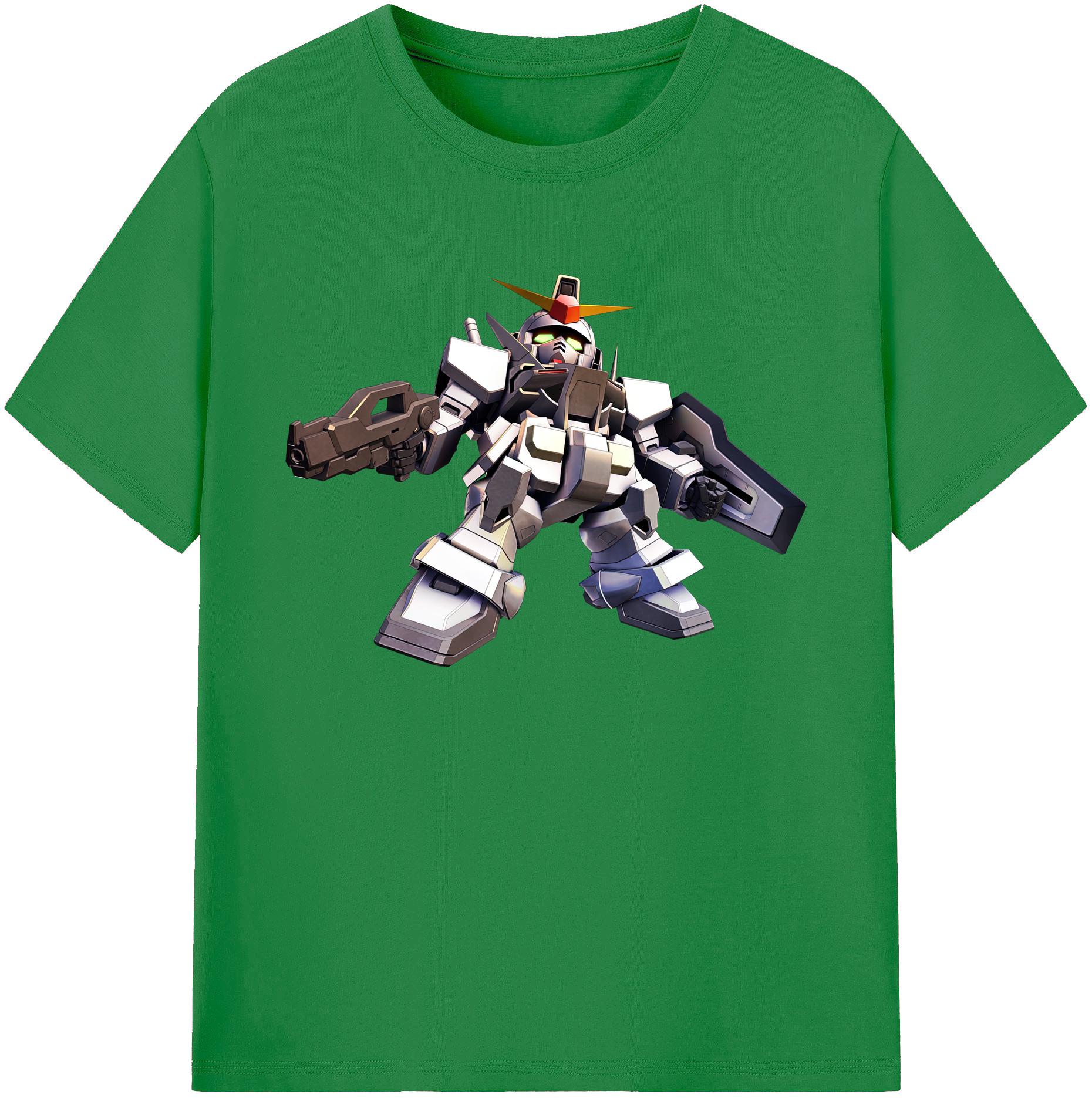 （画像用） 機動戦士ガンダム Mobile Suit Gundam 綿100％ メンズ半袖Tシャツ｜肌触りやわらか＆通気性