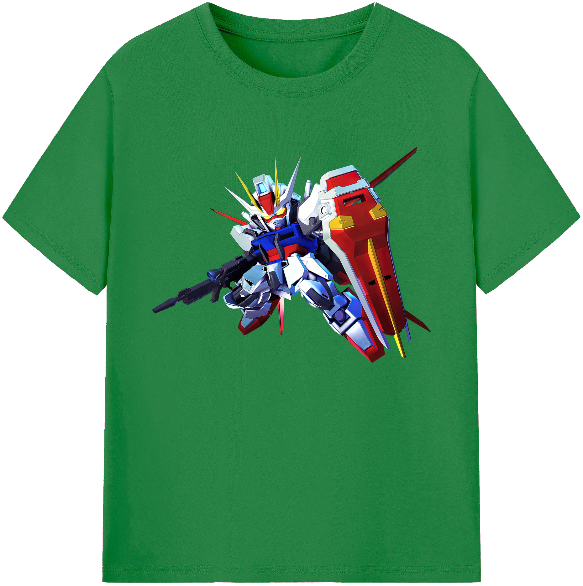 （画像用） 機動戦士ガンダム Mobile Suit Gundam 綿100％ メンズ半袖Tシャツ｜肌触りやわらか＆通気性