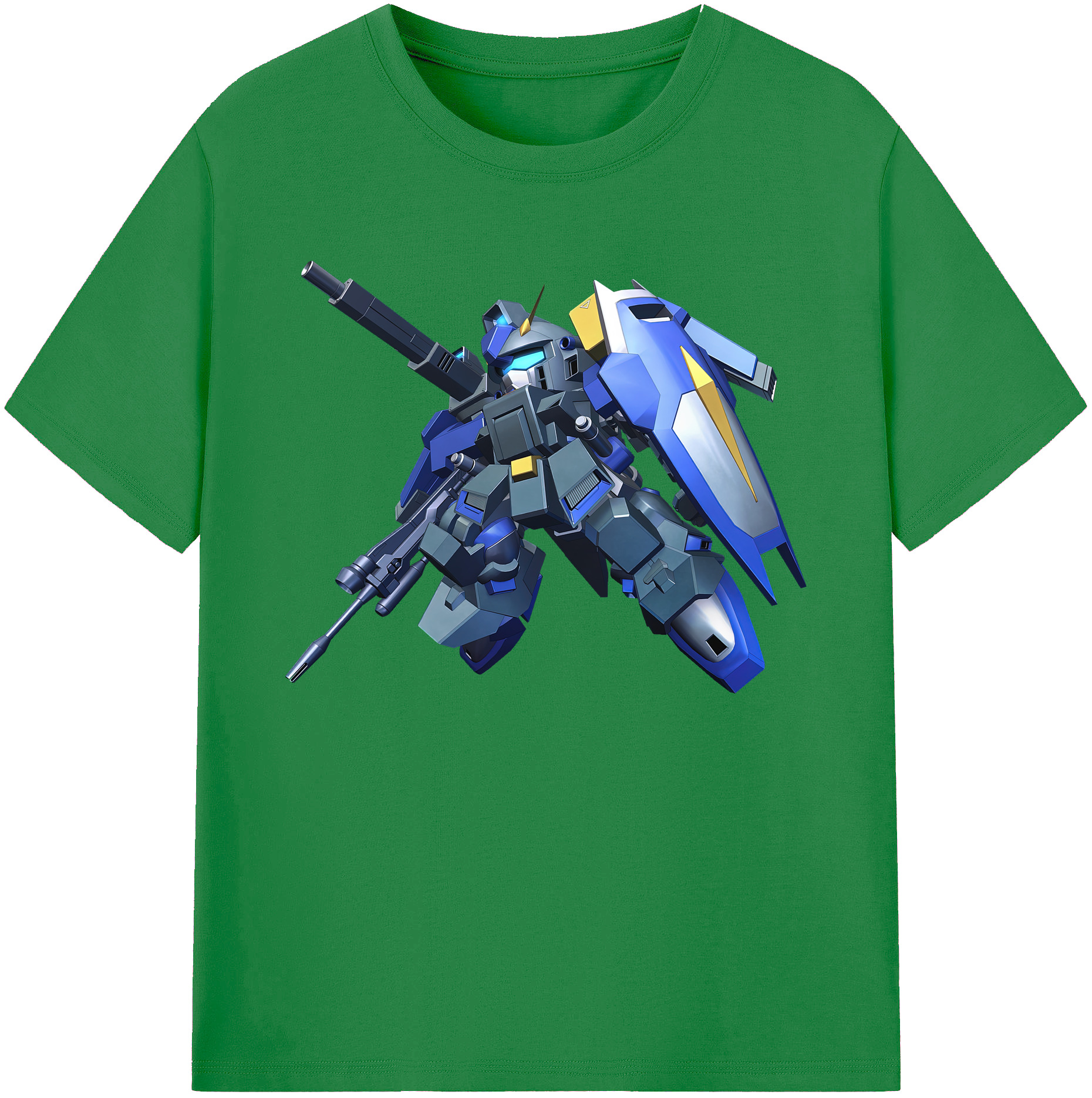 （画像用） 機動戦士ガンダム Mobile Suit Gundam 綿100％ メンズ半袖Tシャツ｜肌触りやわらか＆通気性