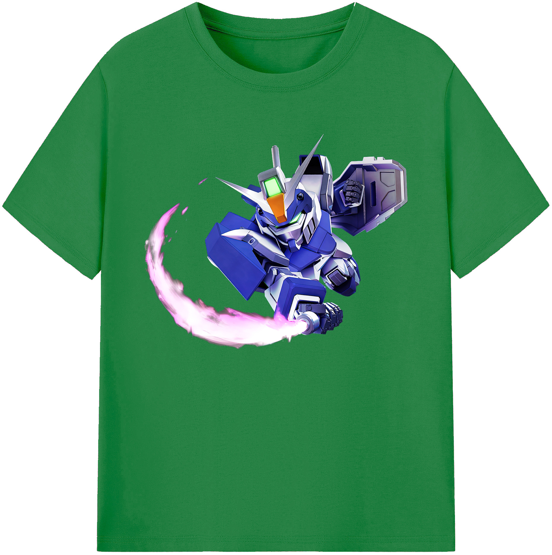 （画像用） 機動戦士ガンダム Mobile Suit Gundam 綿100％ メンズ半袖Tシャツ｜肌触りやわらか＆通気性