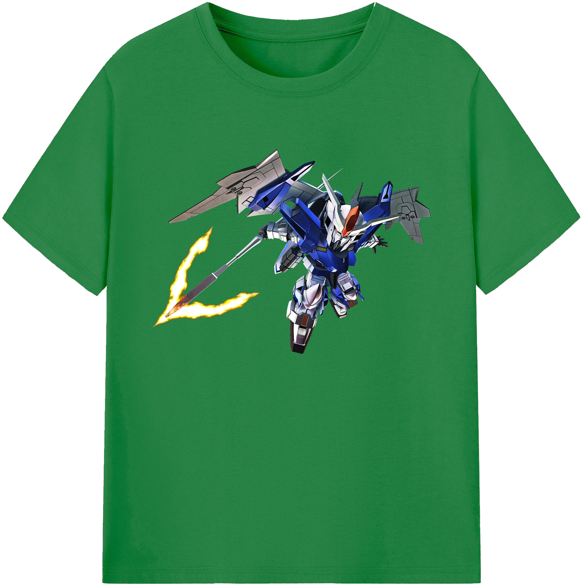 （画像用） 機動戦士ガンダム Mobile Suit Gundam 綿100％ メンズ半袖Tシャツ｜肌触りやわらか＆通気性