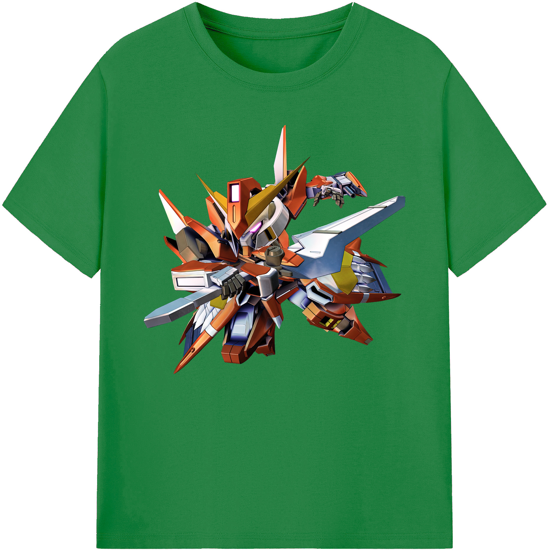 （画像用） 機動戦士ガンダム Mobile Suit Gundam 綿100％ メンズ半袖Tシャツ｜肌触りやわらか＆通気性