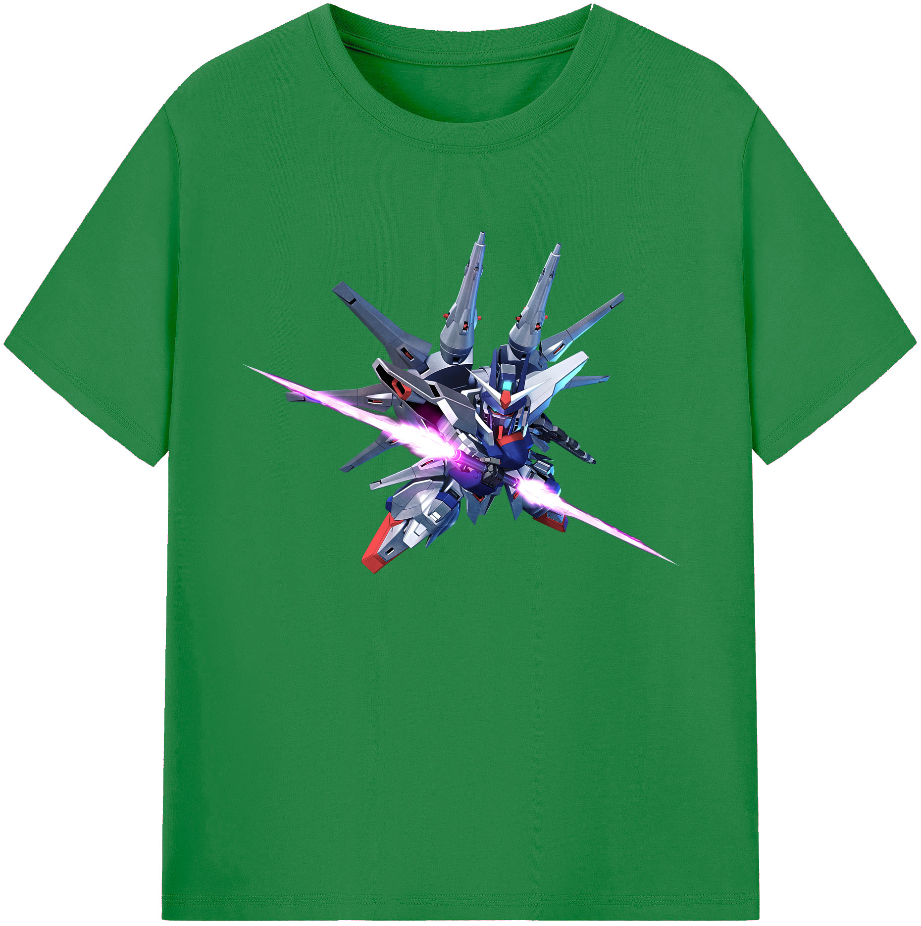 （画像用） 機動戦士ガンダム Mobile Suit Gundam 綿100％ メンズ半袖Tシャツ｜肌触りやわらか＆通気性
