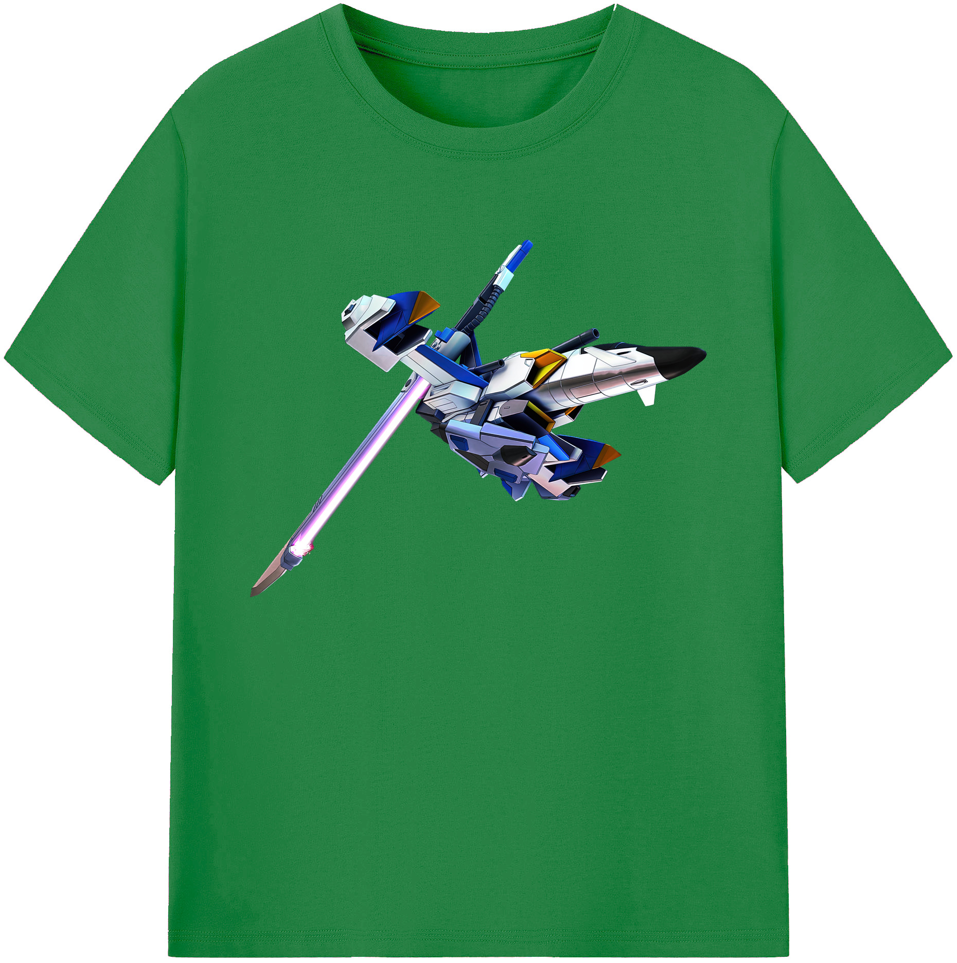 （画像用） 機動戦士ガンダム Mobile Suit Gundam 綿100％ メンズ半袖Tシャツ｜肌触りやわらか＆通気性