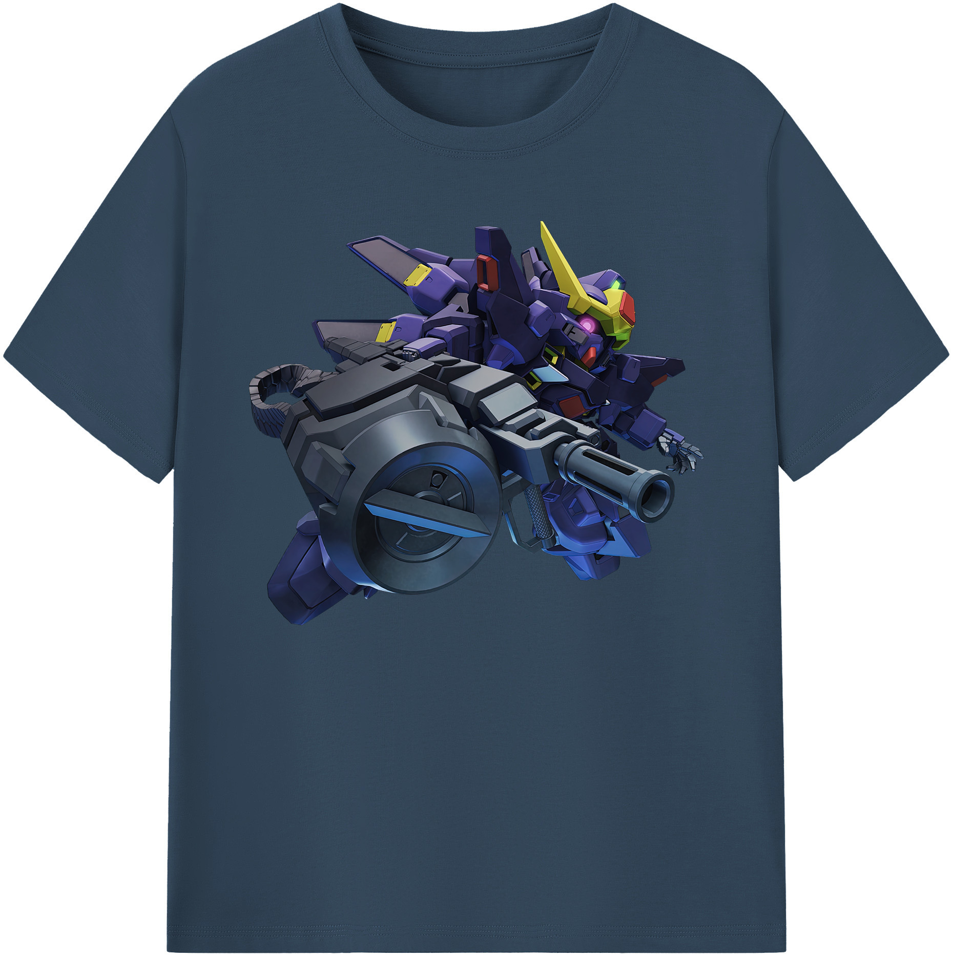 （画像用） 機動戦士ガンダム Mobile Suit Gundam 綿100％ メンズ半袖Tシャツ｜肌触りやわらか＆通気性